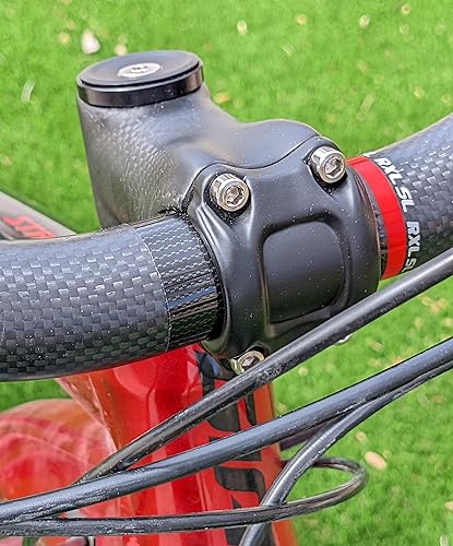 Miniatura 5 de RXL SL Tallo de carbono MTB, vástago de bicicleta de montaña 31.8, vástago de bicicleta de carretera 6 17 grados 2.756 in 3.150 in 3.543 in 3.937 in