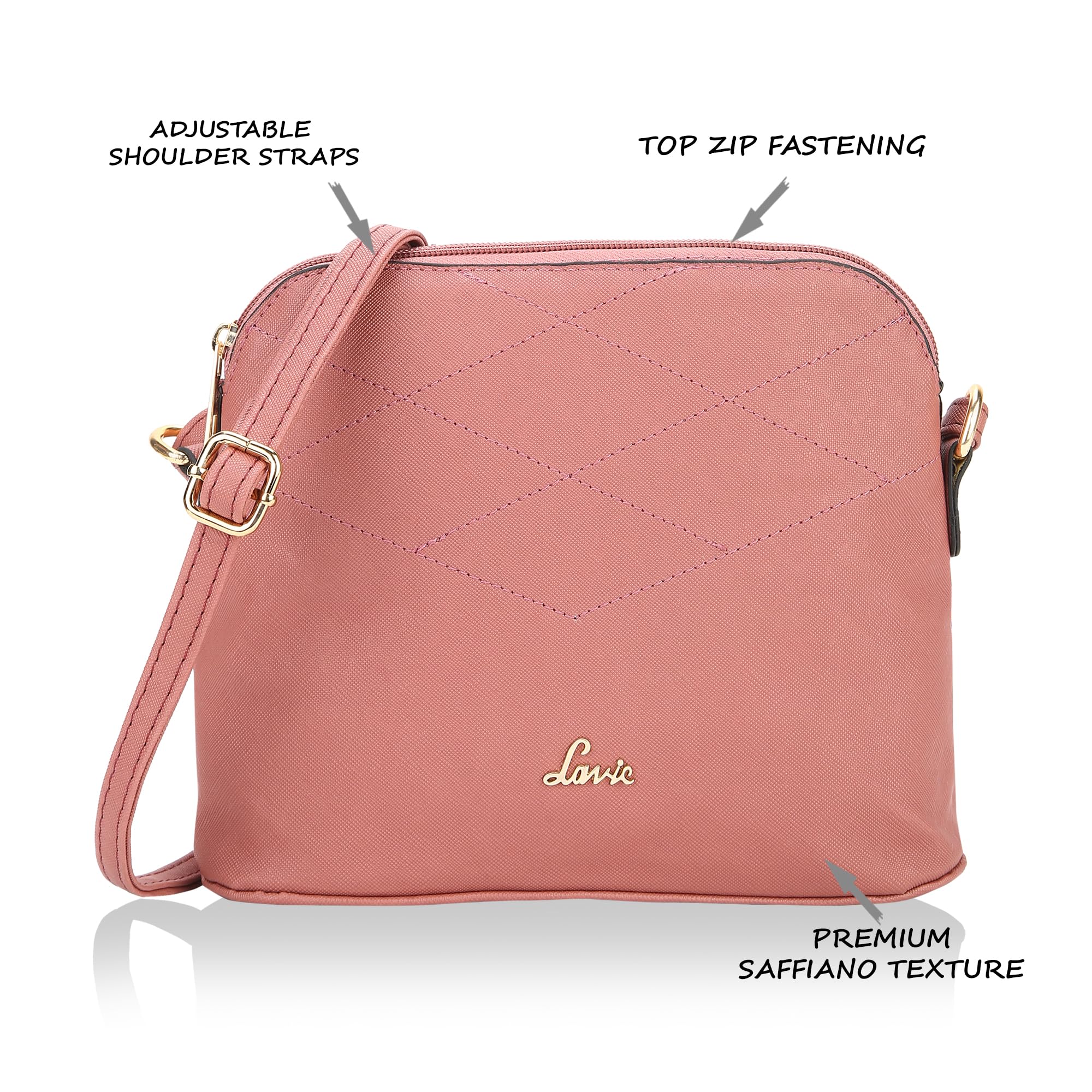 Lavie Women's Marma Crossbody Sling Bag | Ladies Purse Handbag | Gift for Women 1