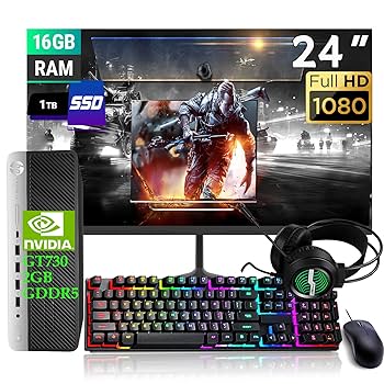 Amazon.com: HP Gaming ProDesk 600 G3 SFF Desktop PC Gamers