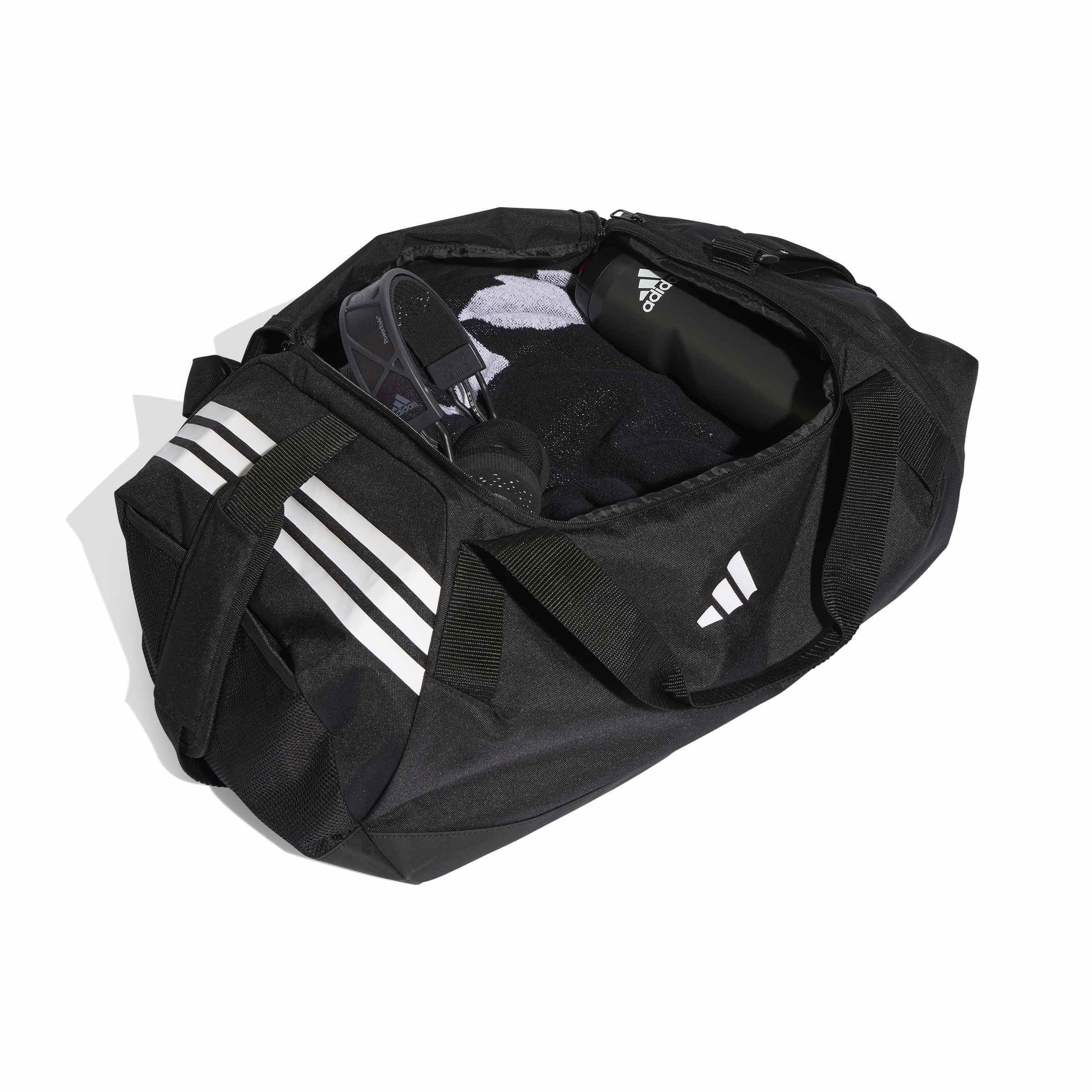 adidas Uniseks Tiro Duffle Bag Medium Duffel Bag, black/white, One size