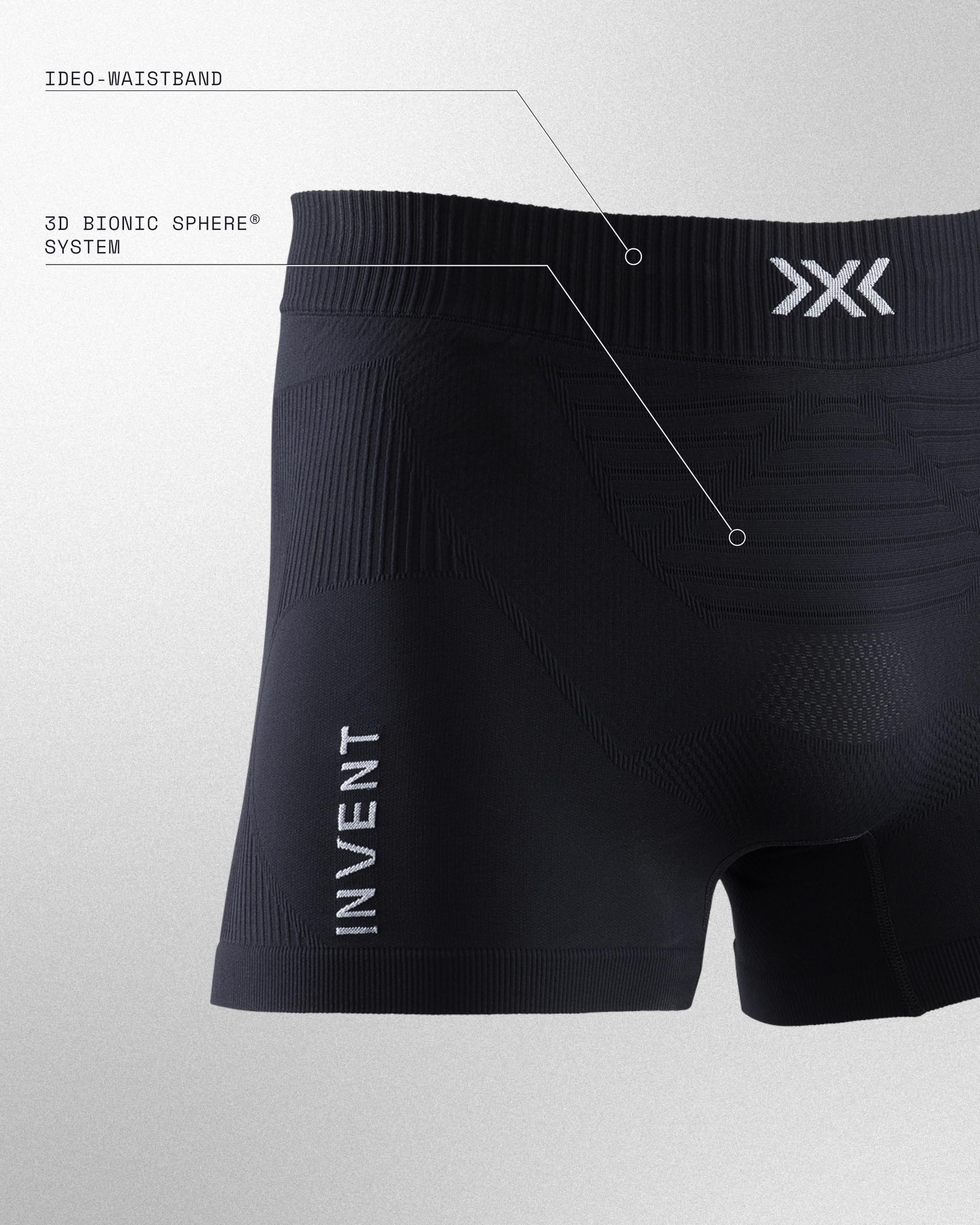 X-Bionic Invent 4.0 Light Men Boxer Shorts Homme (Lot de 1)