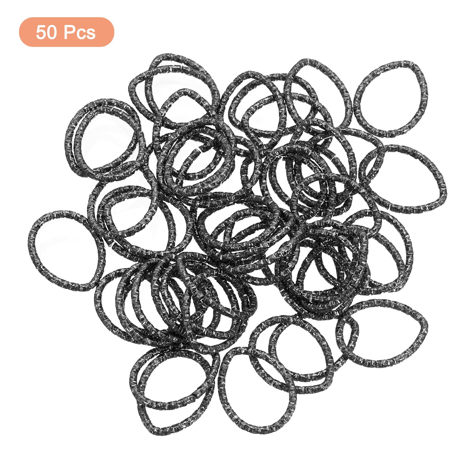 Anelli Di Salto Aperti In Ottone - 25 Pezzi, Diametro 15mm, Spessore 1mm, Per Gioielli Fai Da Te