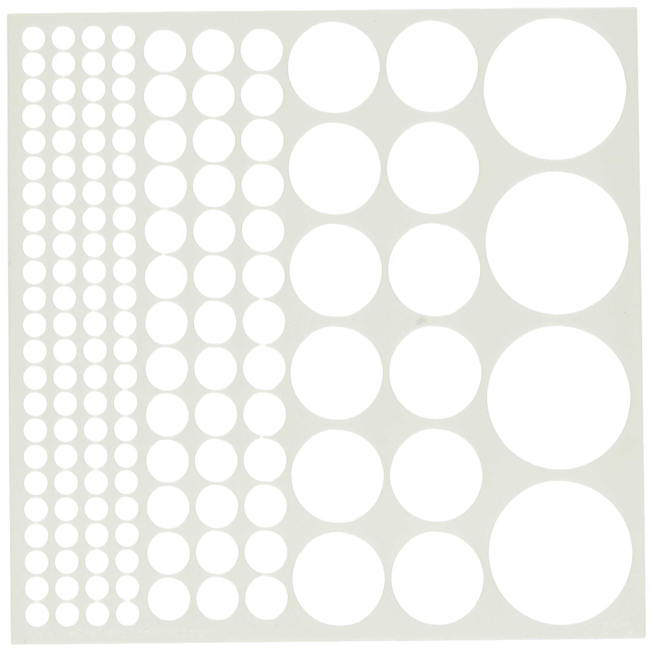 The Crafter's Workshop Crafters 6 x 6-inch Template Circle Regiment