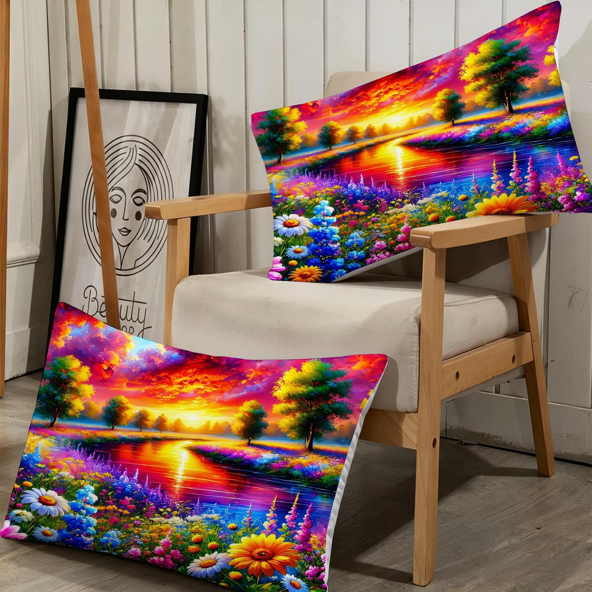 Copripiumino Matrimoniale Fiori Rossi 260x240, ZW654 | Traspiranti Durevoli Microfibra, per Tutta la Famiglia, Matrimoniale, per Tutte le Stagioni, con 2 Federe 50x80 cm
