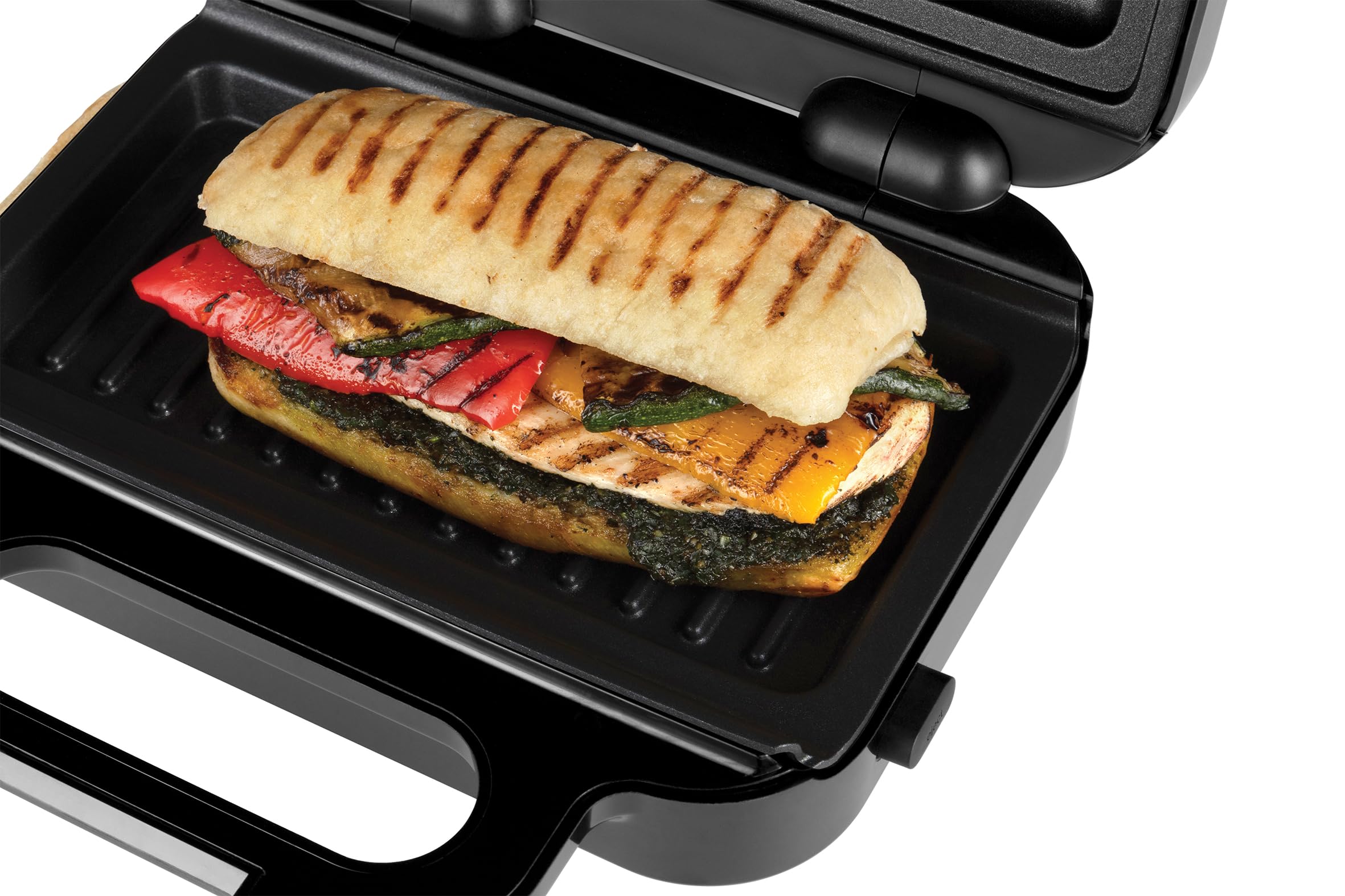 Russell Hobbs Appareil Croque Monsieur [Multifonction 3en1] Creations (extra profondes pour sandwich épais, gaufrier, panini, 3 plaques antiadhésives & sans BPA, nettoyage facile) 26810-56