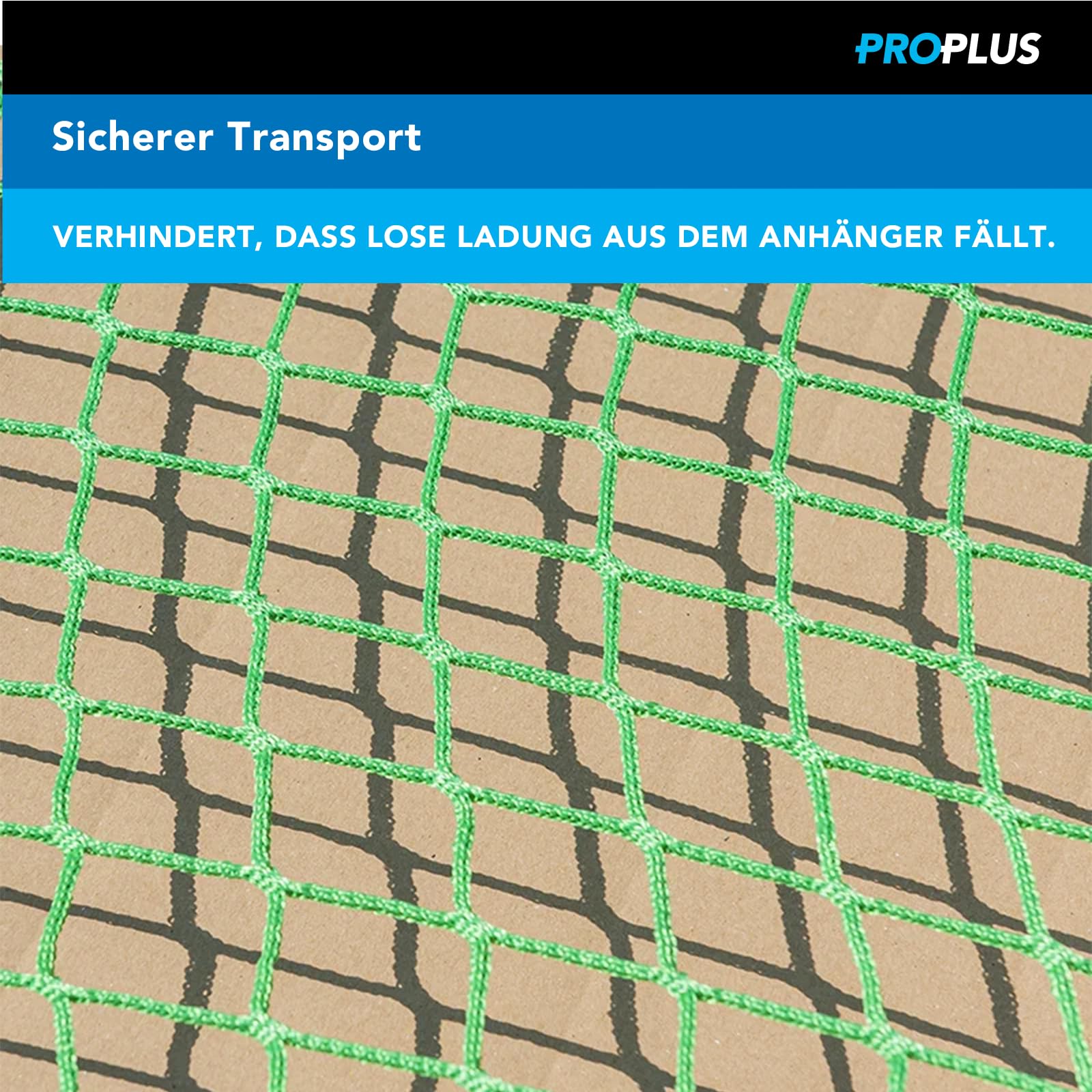 Anhängernetz Ladungssicherungsnetz Abdecknetz 2,5 x 4,0