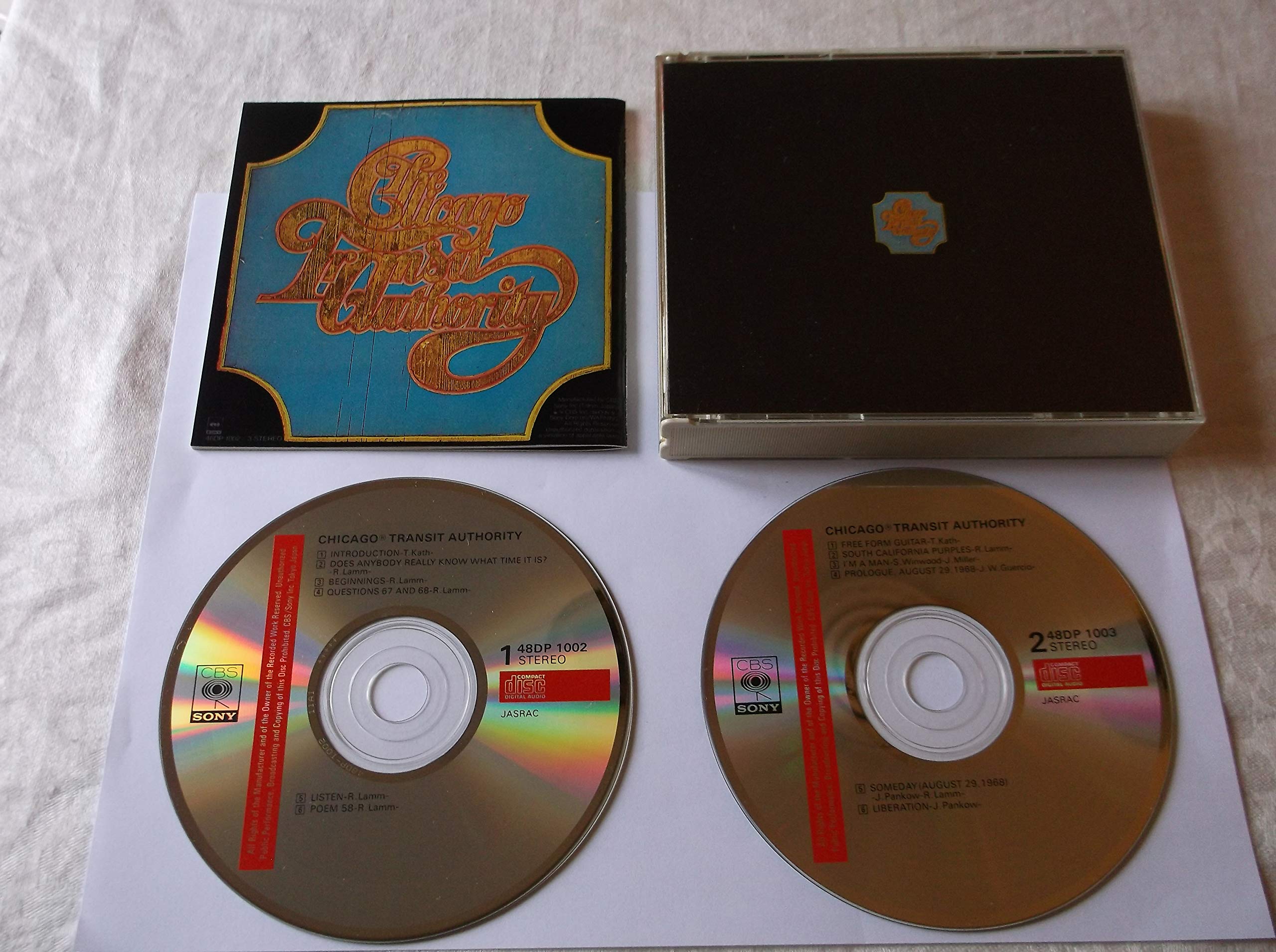 CHICAGO (2) CHICAGO TRANSIT AUTHORITY - Chicago Transit Authority - Disque CD