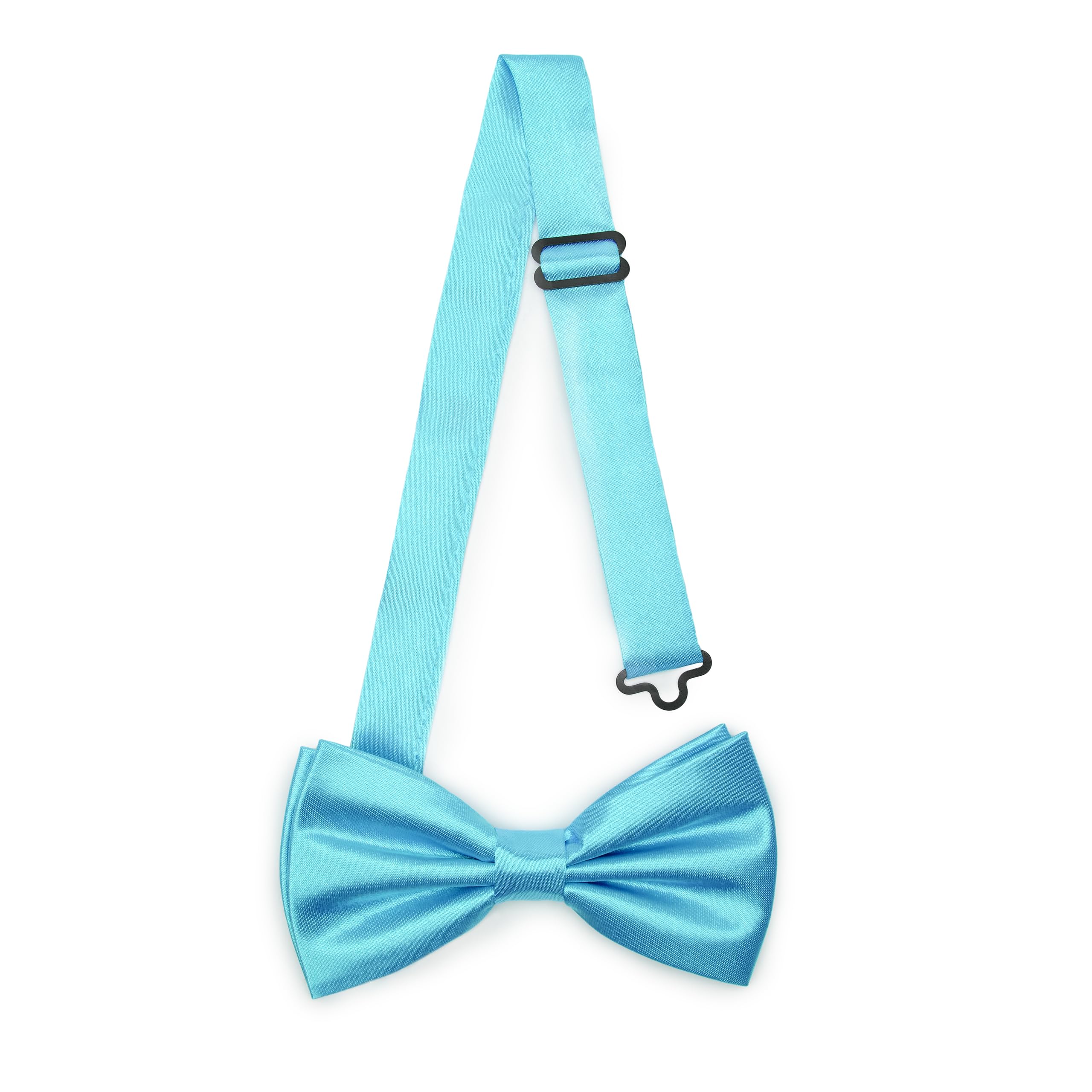 Ladeheid Elegante Herren Fliege - Hochwertig, Glänzend, Verstellbar, Perfekt für Hochzeit, Party, Büro. Ideal für Männer, Frauen, Teenager Größe 12cm x 6cm BMS