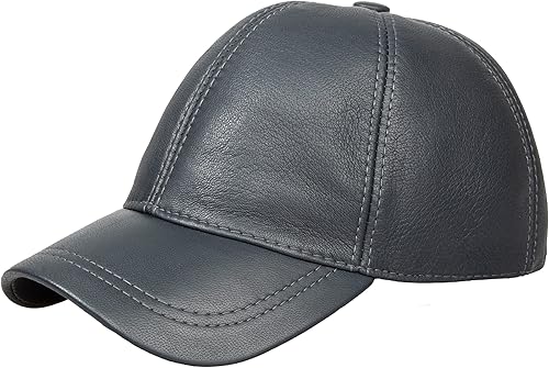 Miniatura 2 de Genuine Leather Unisex Baseball Cap