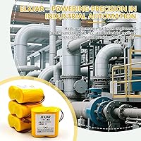 Vista 3 de elxjar BR-CCF2TH - Batería de repuesto de litio BR-CCF2TH de 6 V 5000 mAh para Fanuc oi Mate Model-D, controles Panasonic, serie GE Fanuc A06