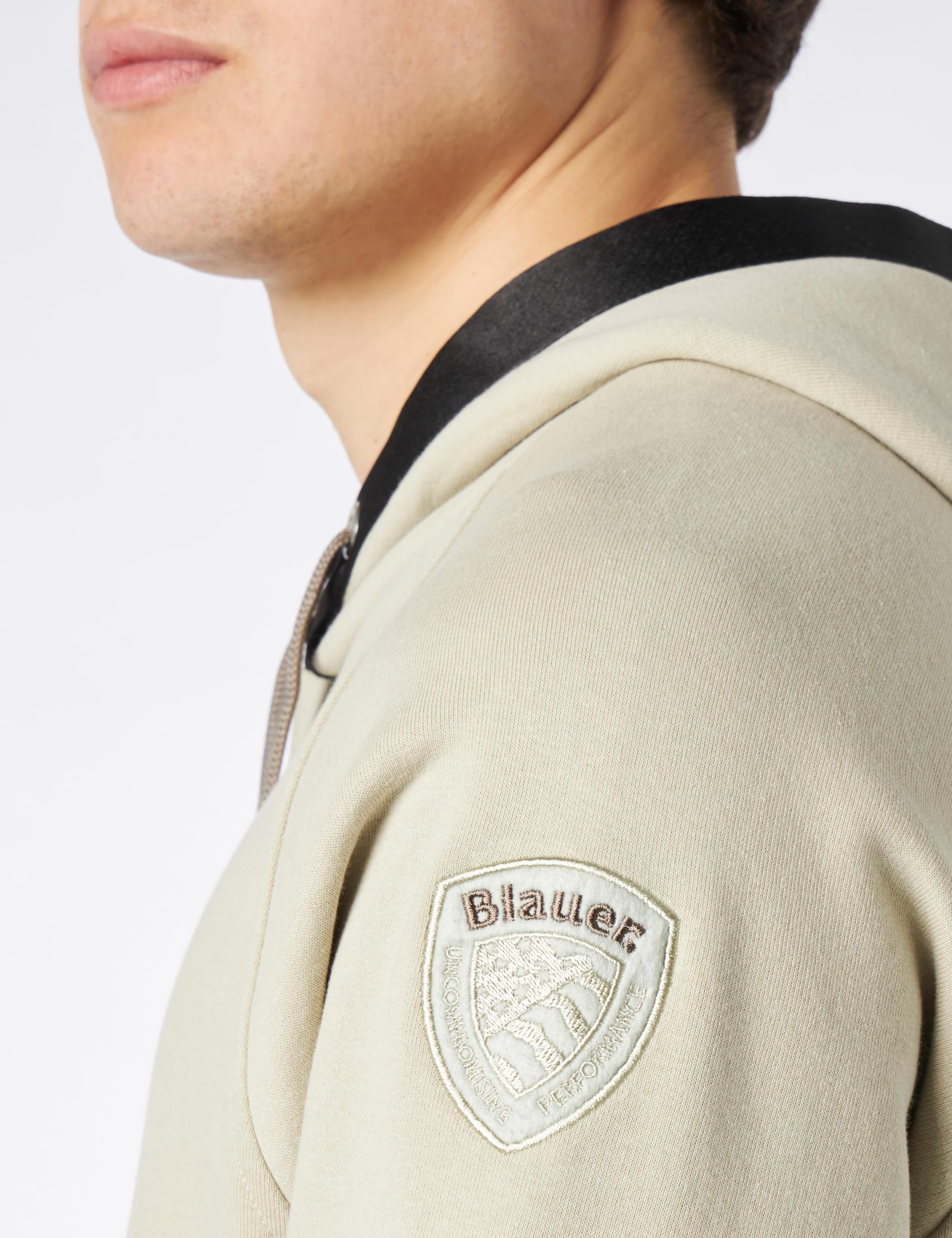 Blauer Felpa Chiusa Cappuccio, Sudadera con Capucha Hombre, PELLICANO,
