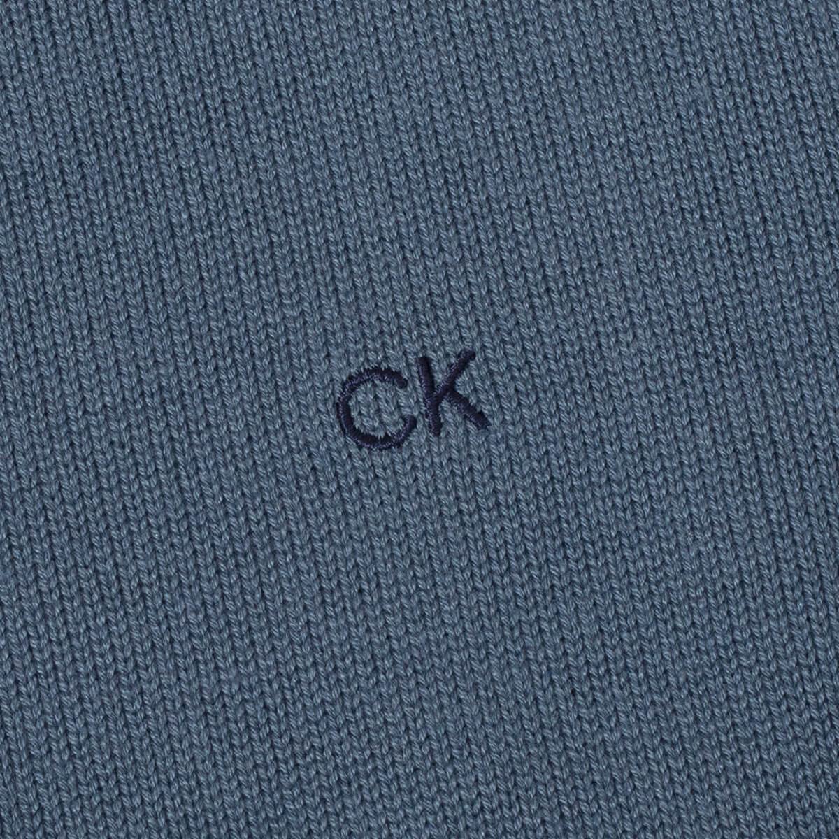 Calvin Klein Uomo 2026 Knit Cotton 1/2 Zip Golf CK Top Maglione