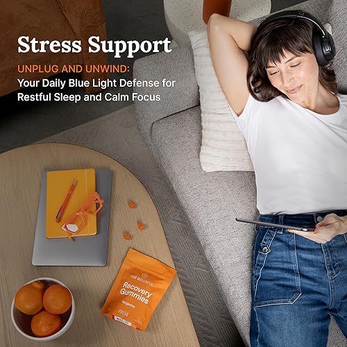 Miniatura 6 de Gomitas de salud ocular y concentración con luteína, zeaxantina, cordyceps y vitamina A  Visión, apoyo cerebral, memoria, sueño y alivio del estrés