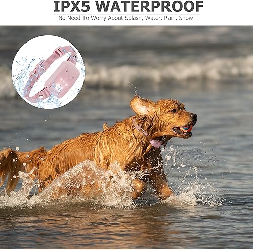 Miniatura 3 de Zlolen Collar antiladridos para perros  Collar de ladrido recargable con vibración de pitido y golpes, collares antiladridos para perros con 3