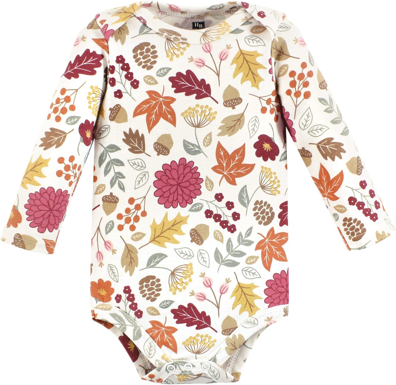 Hudson Baby baby-boys Cotton Long-sleeve Bodysuits 7-pack
