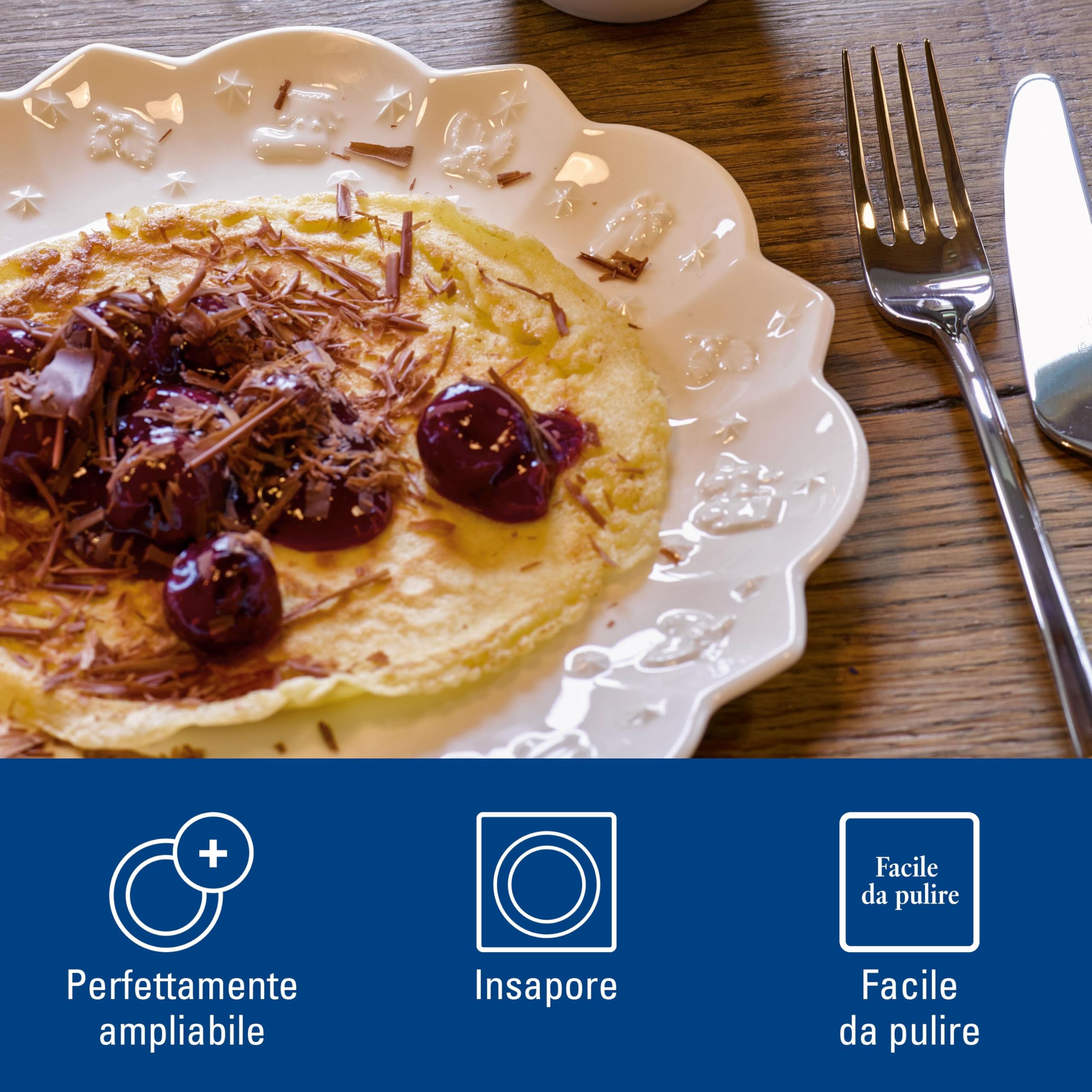 Villeroy & Boch, Toy's Delight Royal Classic Piatto Da Dessert/ Colazione Bianco, Lavabile In Lavastoviglie, Adatto Per Microonde, Piatto Natale, Piatto Ceramica Natale, Porcellana Premium