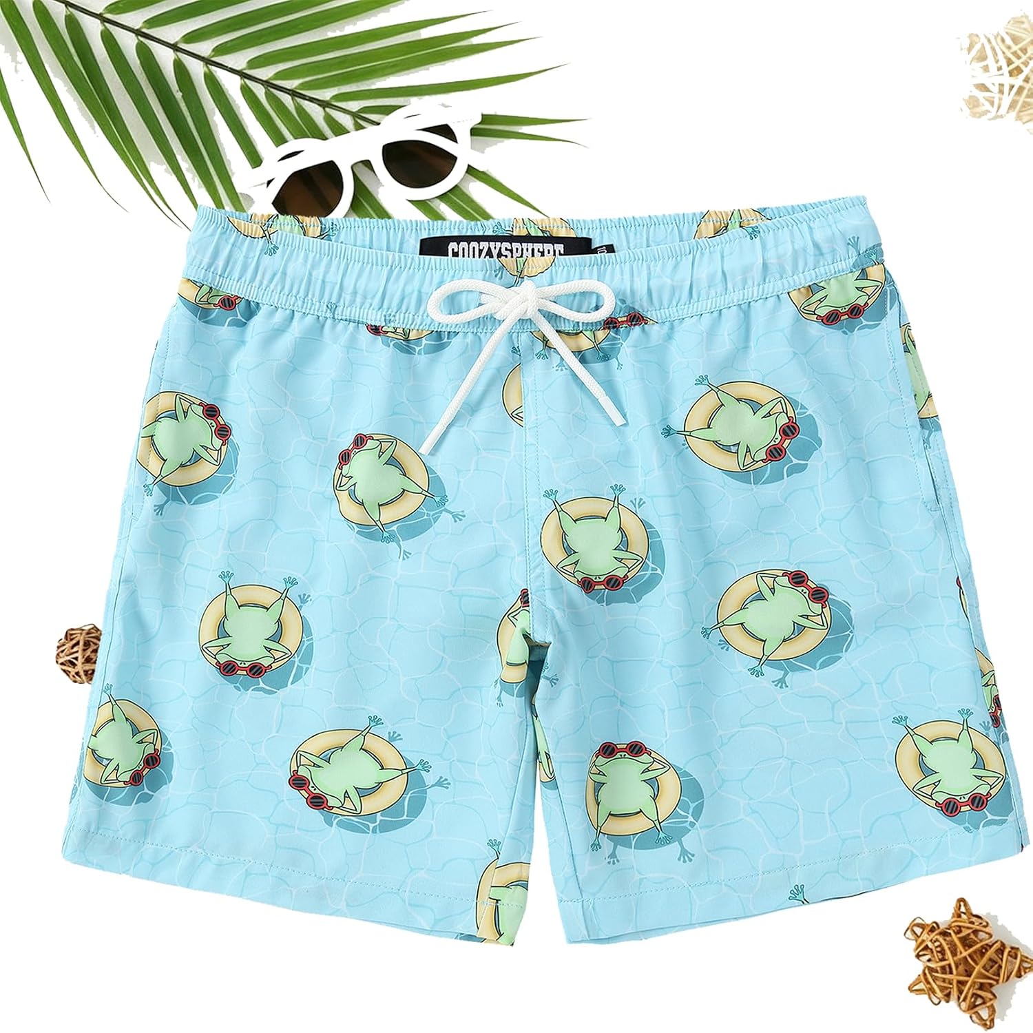 Boys Swimming Trunks 2T-12 Year Swim Shorts Kids Quick Dry Bathing Suit with Mesh Lining
