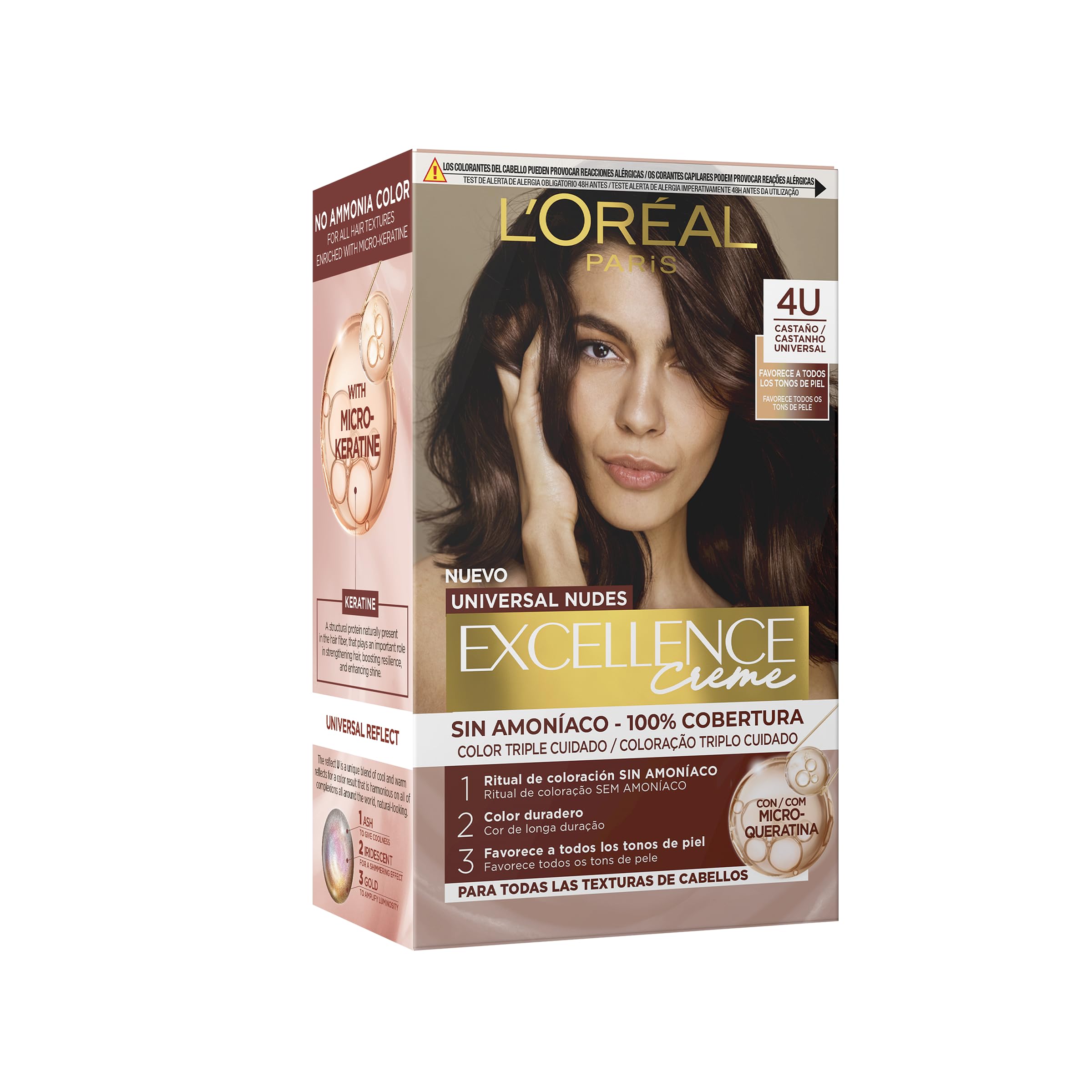 L'oreal Paris 4U-Brown L'oréal Paris Creme Universal Nudes Tinte