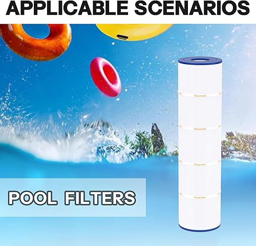 Miniatura 7 de Filtro de piscina compatible con Jandy CL460, CV460, PJAN115/ -M/ PAK4, C-7468, FC-0810, A0558000, R0554600, 4 unidades