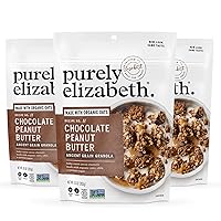 Vista 7 de Purely Elizabeth: granola keto de manzana y nuez, hecha con nueces y semillas, sin granos, sin gluten, sin OMG (3 paquetes, bolsas de 8 onzas)