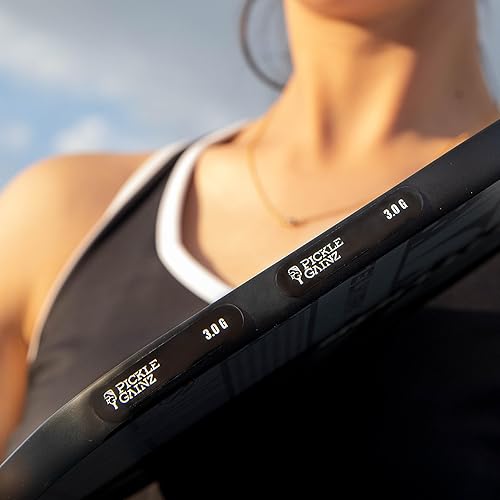 Miniatura 7 de Paquete de 9 cintas de plomo ponderadas de 0.11 oz para paletas de pickleball - Cinta adhesiva precortada de plomo para remo para mejorar el