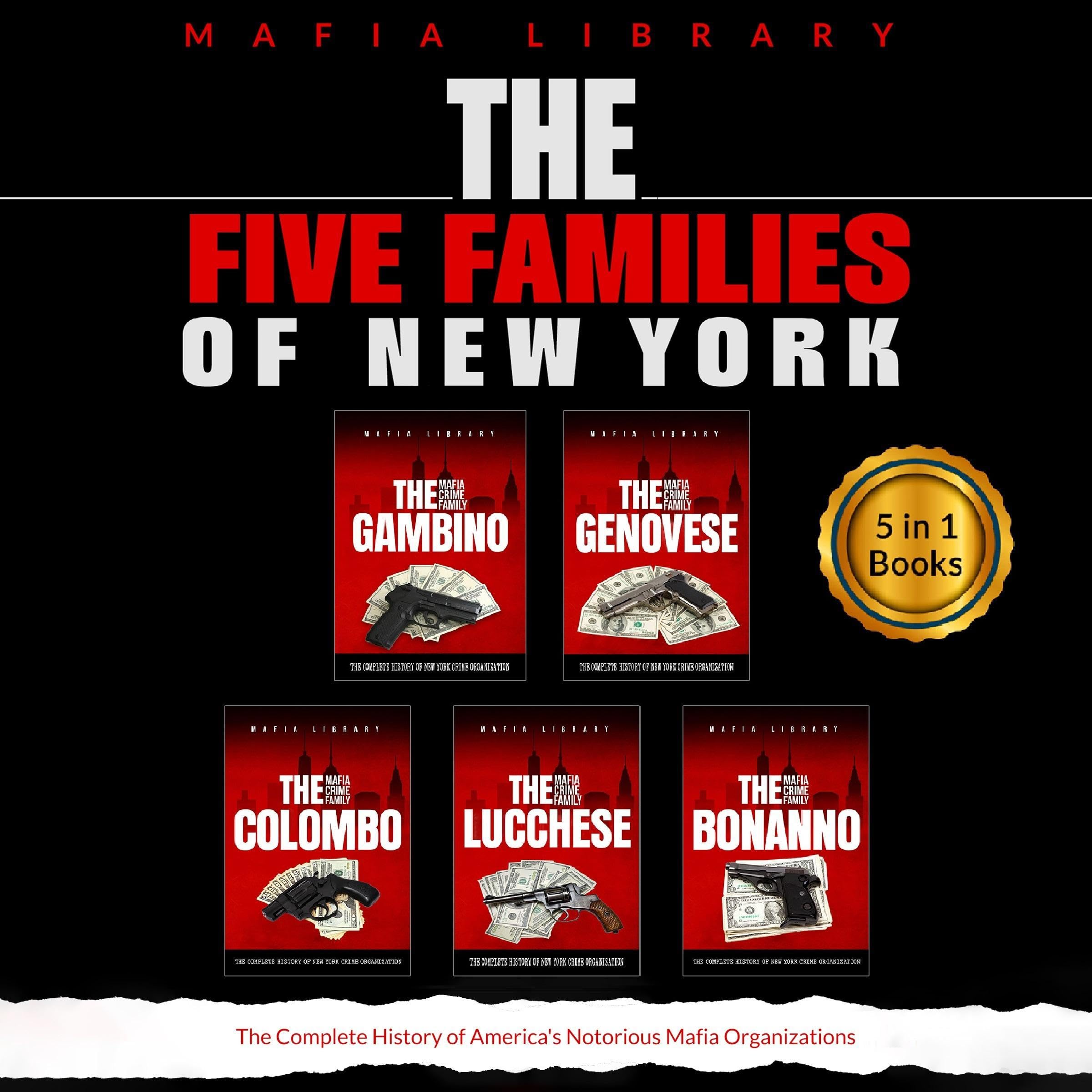 Cover art for The Five Families of New York