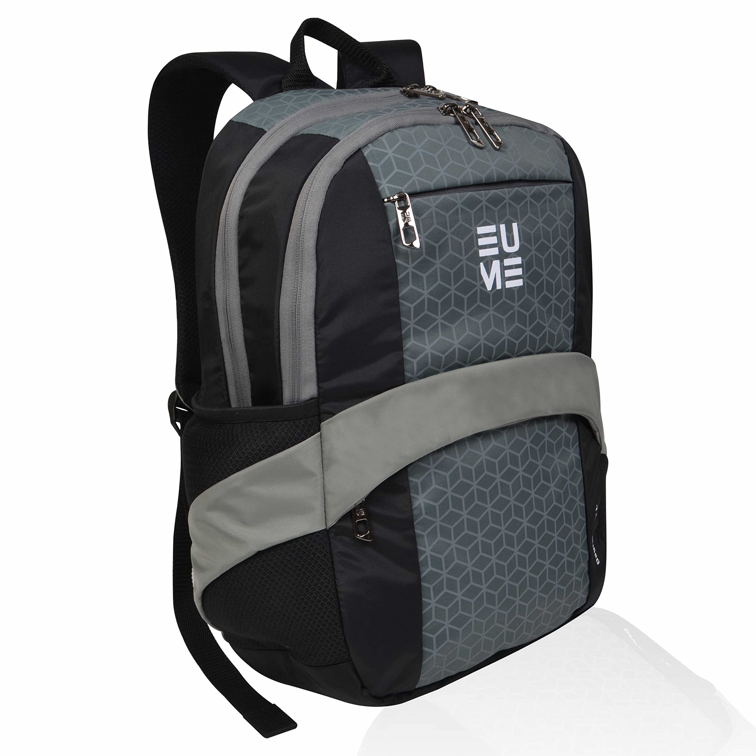 EUME Day Twist 21L Water Resistant Laptop Bag/Backpack for Laptop/MacBook up to 15.6 inches for Office/Travel/College for Men and Women with 3 compartments (Grey) (B07SCPTD88) Amazon Price History, Amazon Price Tracker