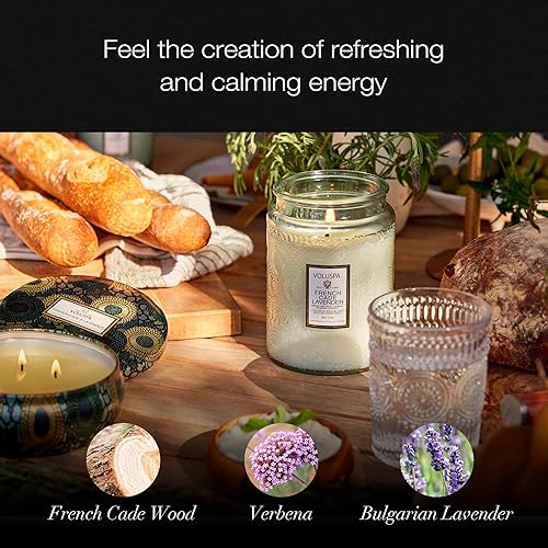 Miniatura 8 de Panjore Lychee - Grande por Voluspa para Unisex - Vela de 18 onzas