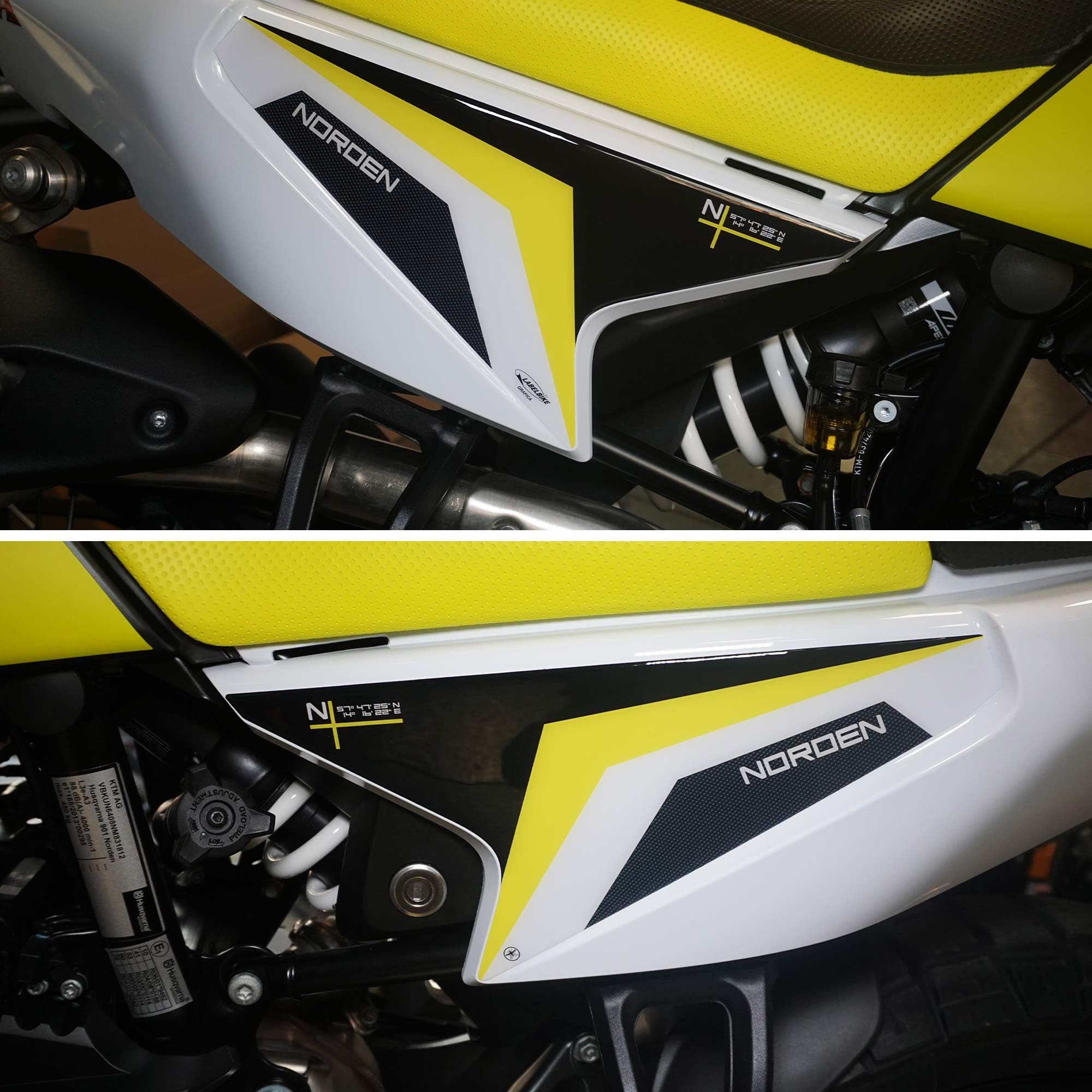 Defensas Laterales Y De Motor Completas Trail Negro Texturado CROSSPRO Husqvarna Norden 901 Expedition 2023 5608345209529