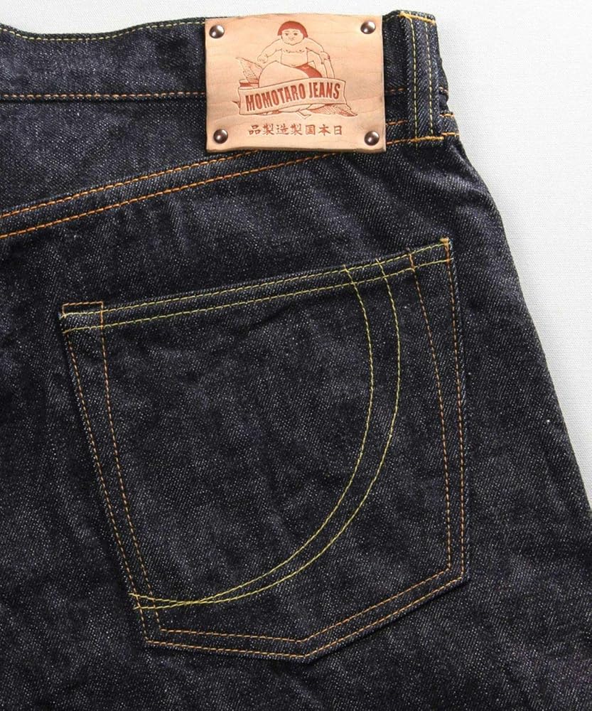 桃太郎JEANS G015-MZ 銅丹 ナローテーパード ジッパーフライ Amazon | MOMOTARO JEANS（桃太郎ジーンズ） 銅丹特濃ナロー