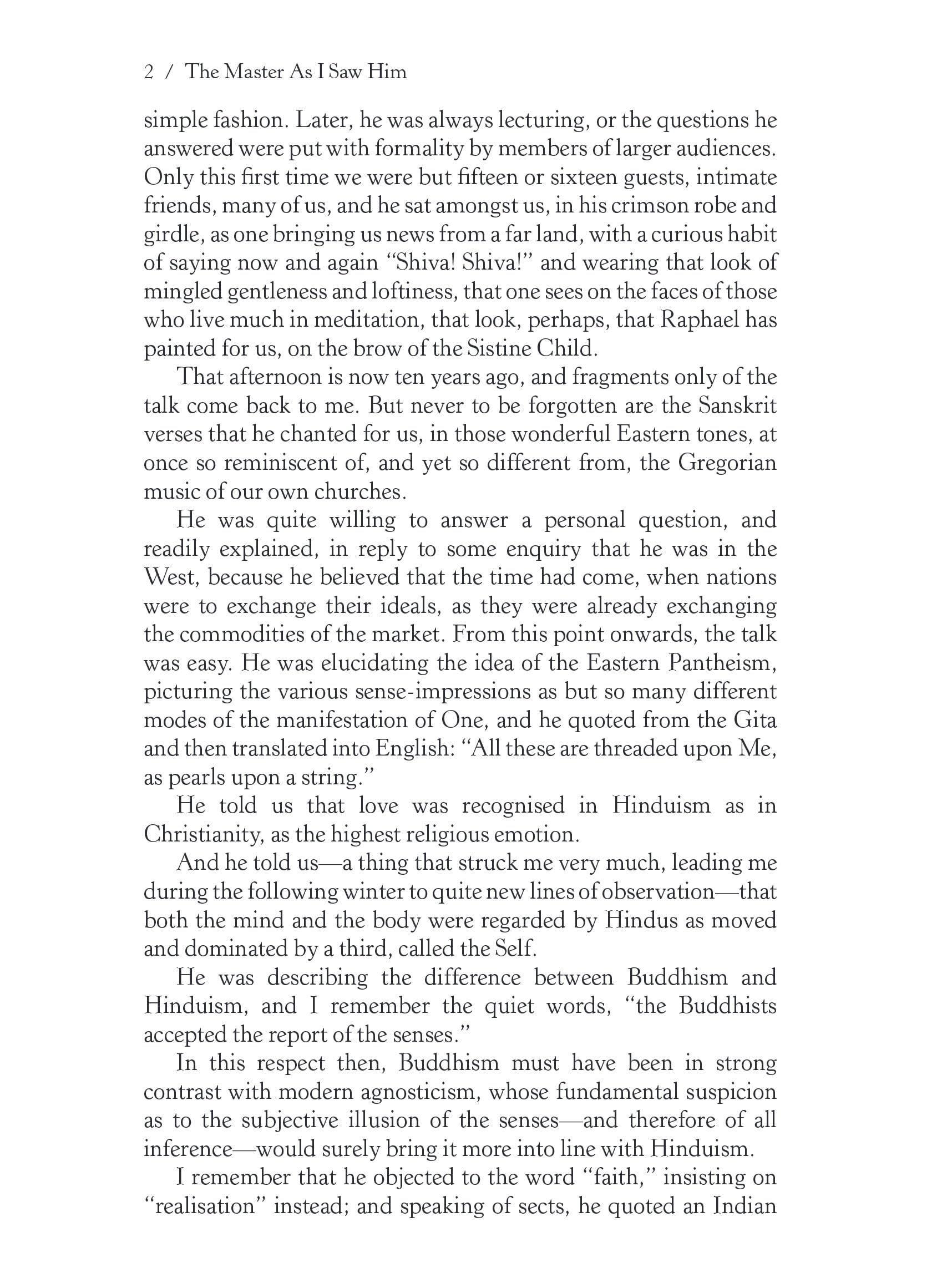The Master As I Saw Him: The Originals - Swami Vivekananda’s Inspiring Life & Teachings | Wisdom & Spiritual Journey | Vision & Divine Presence | Unabridged Classic Literature 1