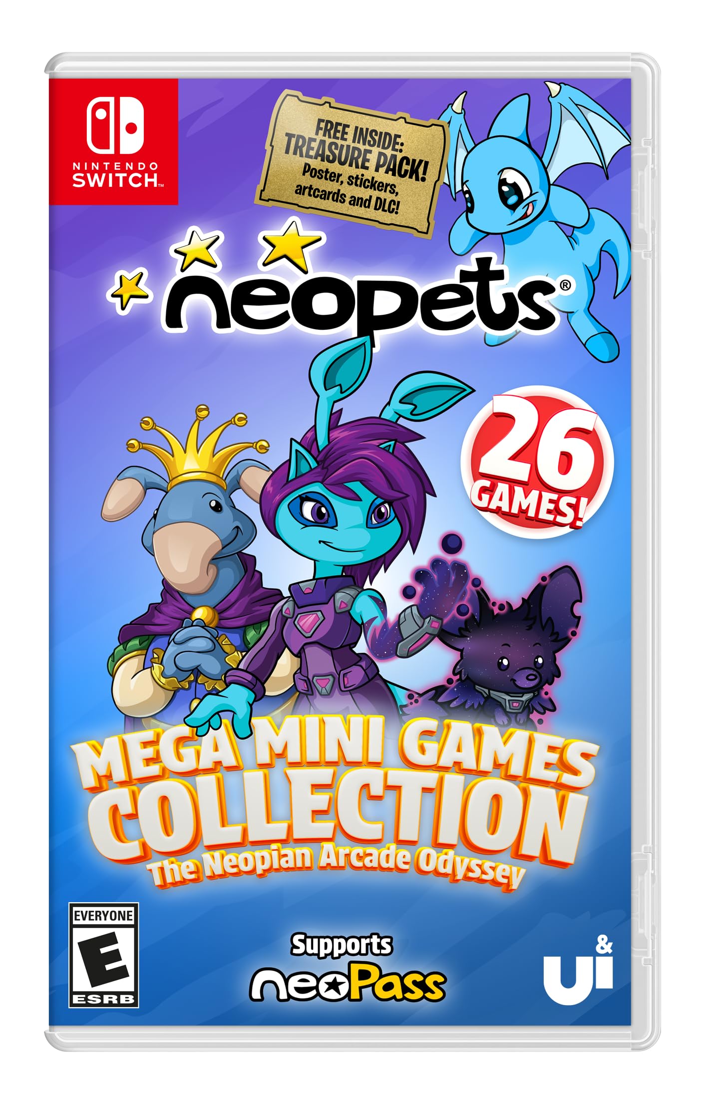 【新品】NEOPETS MEGA MINI GAMES COLLECTION Neopets – Mega Mini Games Collection - Nintendo Switch : Amazon.ca