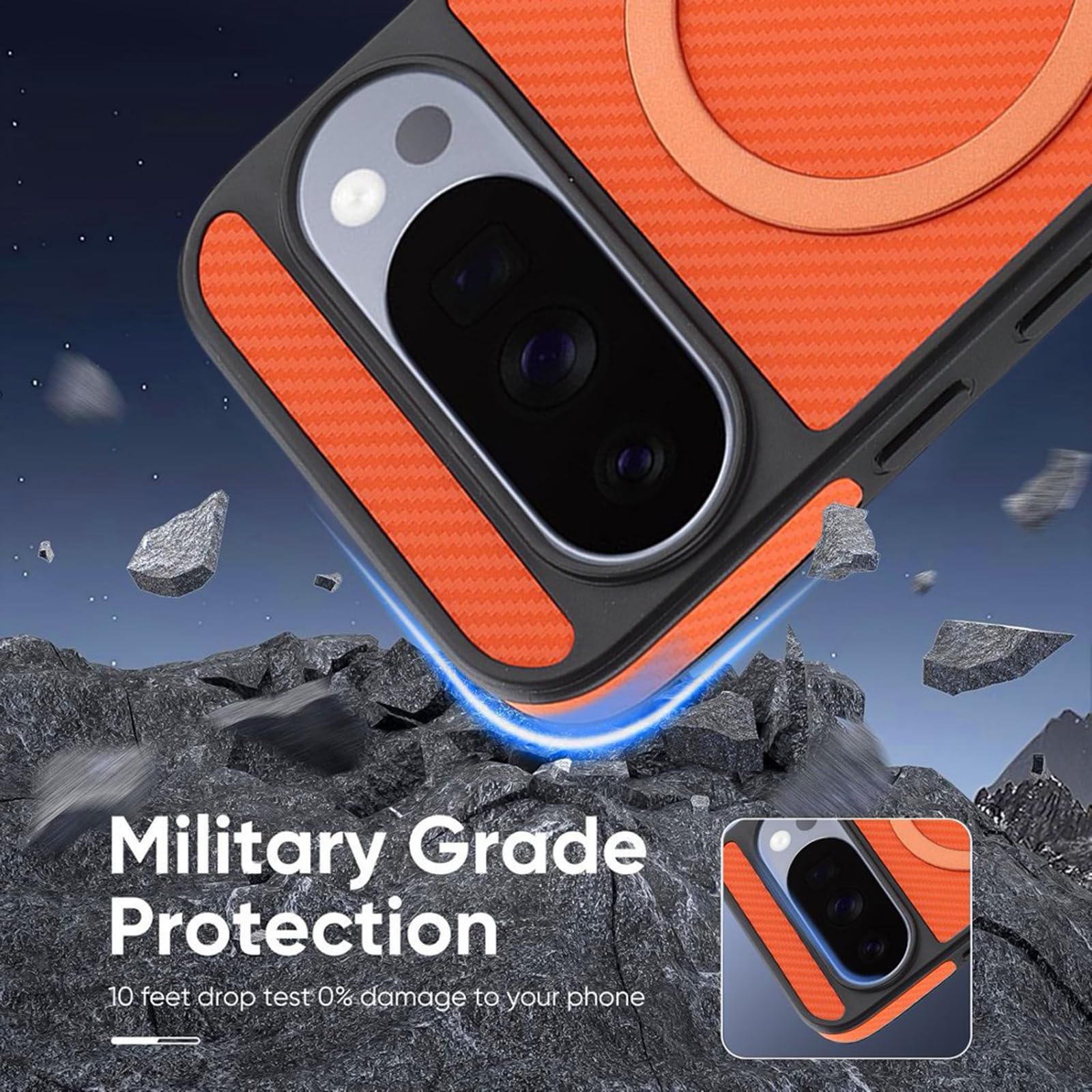 Custodia Magnetica Per Google Pixel 11 Pro XL/ 11 Pro/ 11, Ultra Sottile