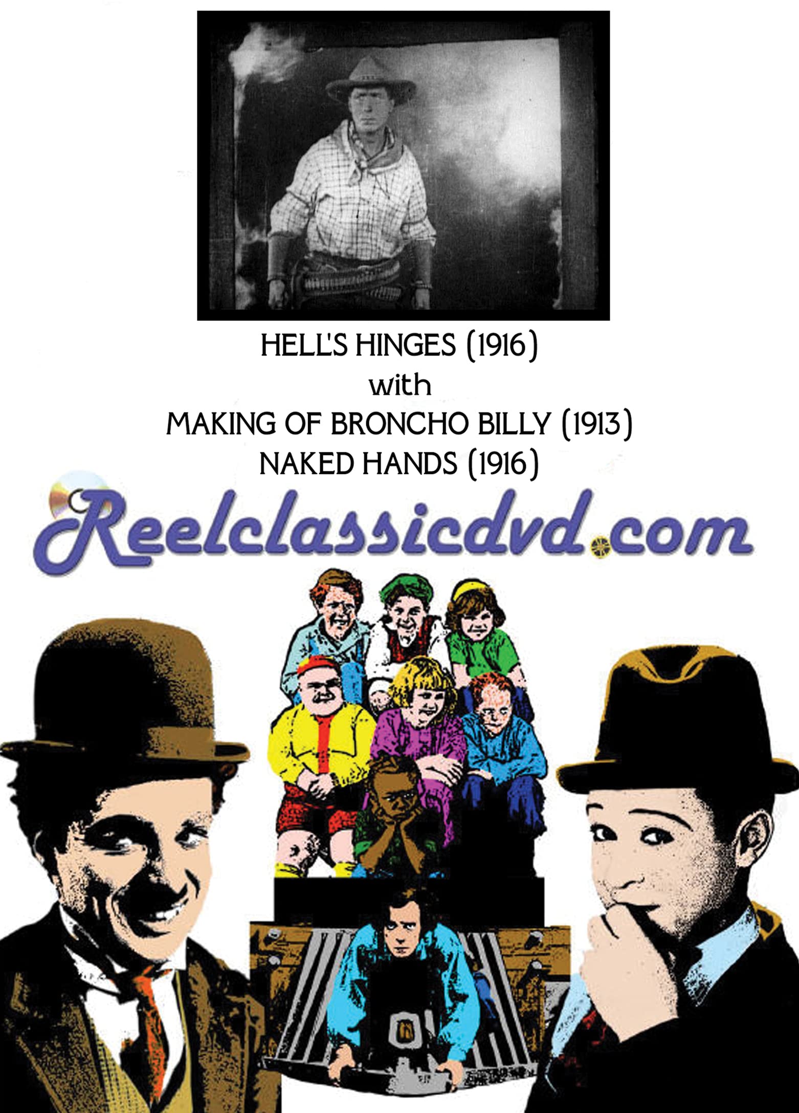 Hell's Hinges sesión de cine mudo americano western en DVD 1