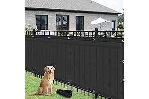 6' x 50' UV Protection Heavy Duty Beach Fence Mesh for Extra...