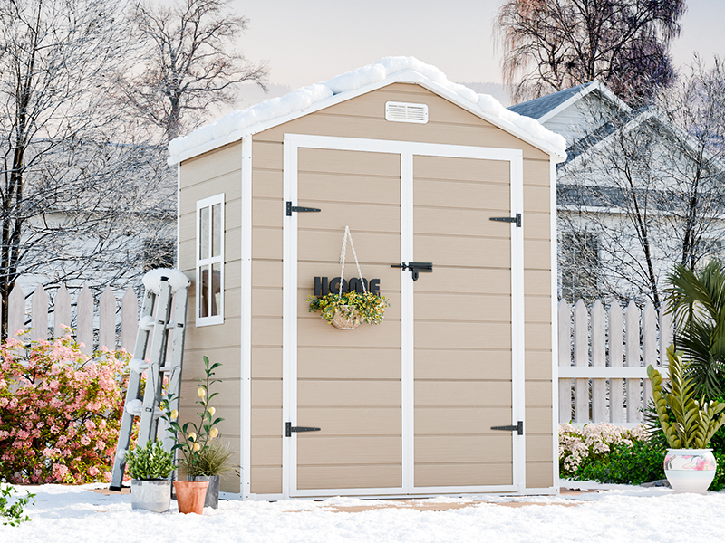 Amazon.com : CDCASA 6x3 FT Resin Storage Shed, Waterproof Outdoor