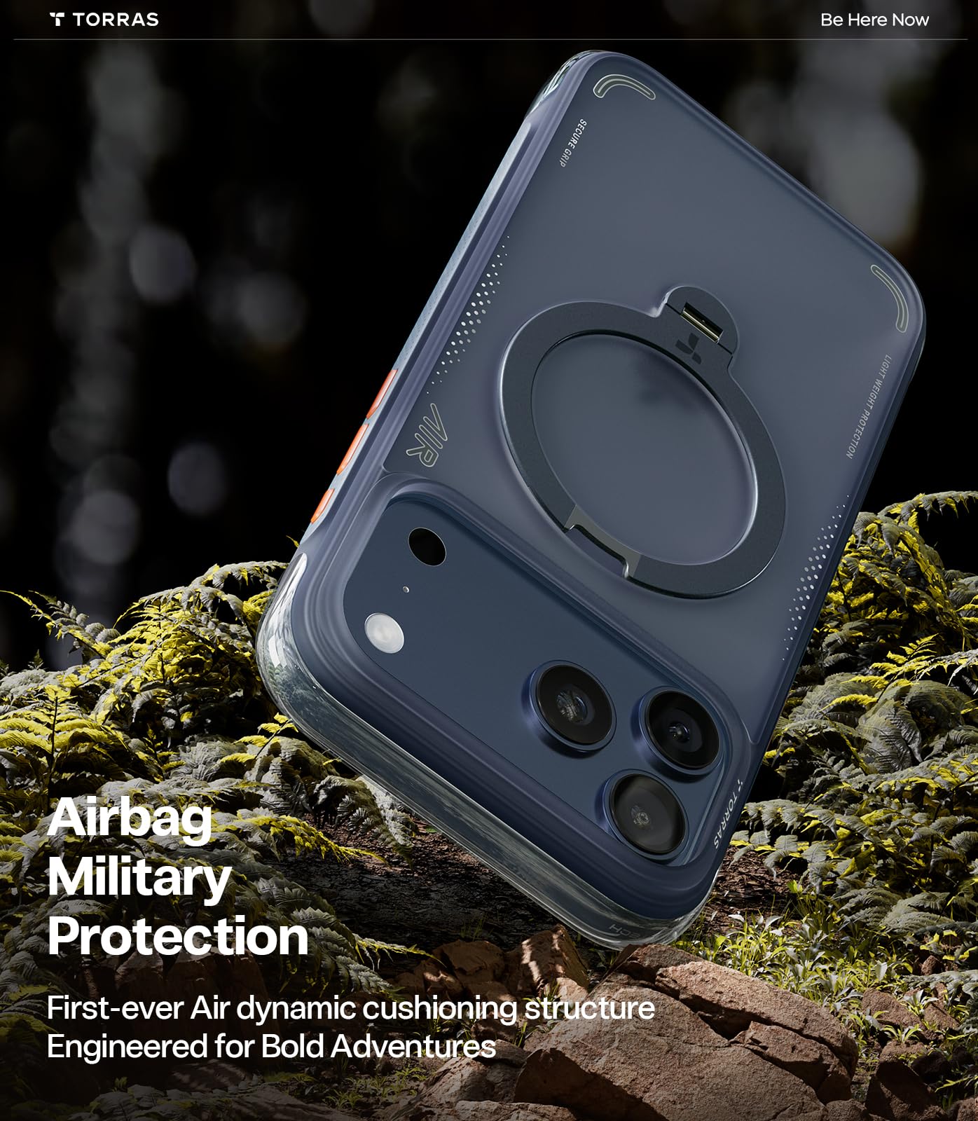 Amazon.com: TORRAS Q3 Air for iPhone 17 Pro Max Case, 360 Magnetic