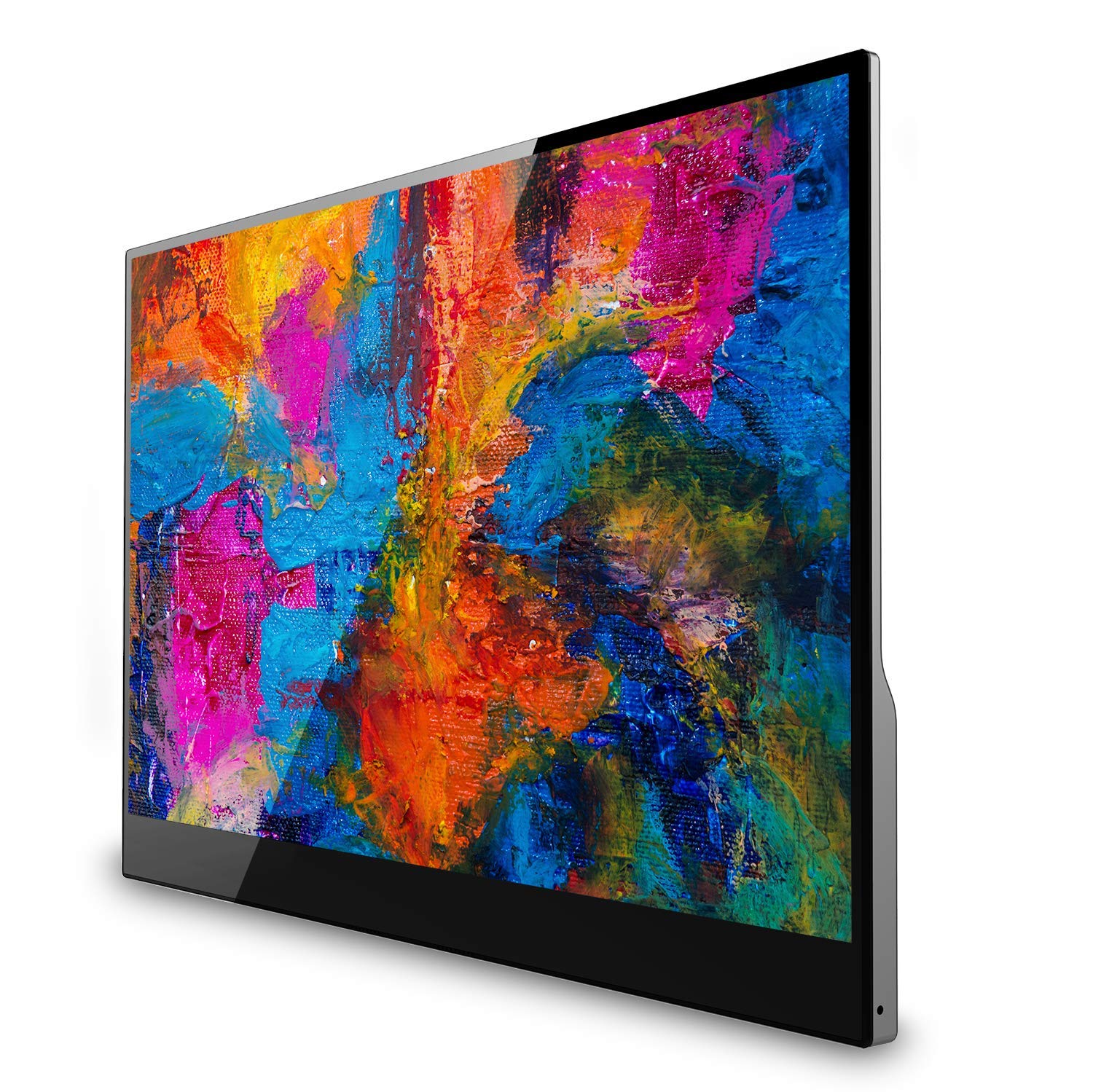 V7 Monitor de pantalla táctil portátil USB-C de 15,6p plata
