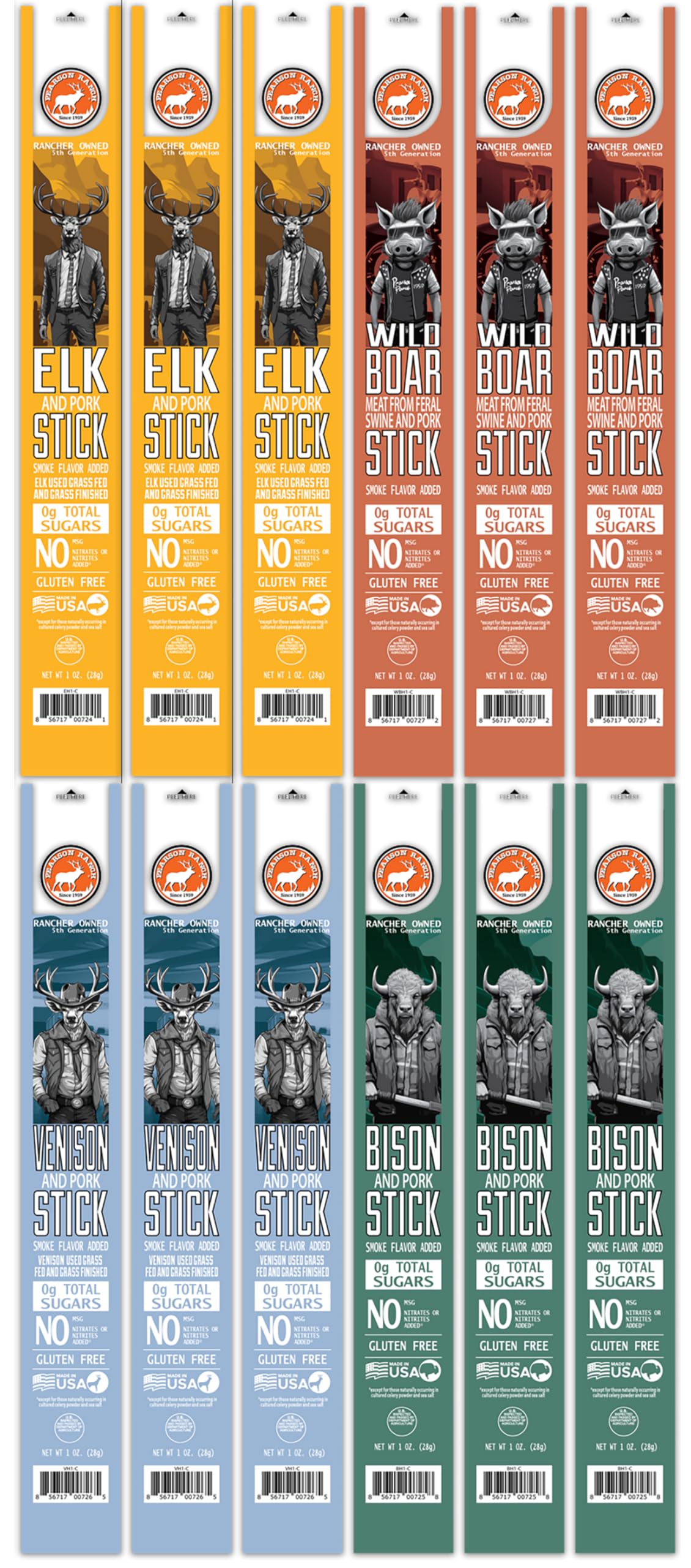 Pearson Ranch Meat Sticks Variety