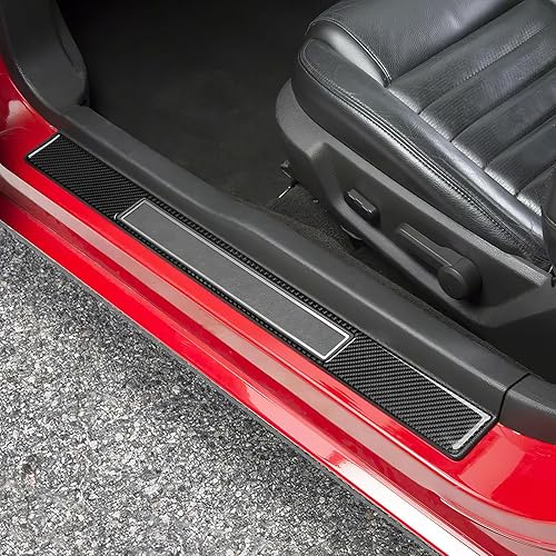 Miniatura 12 de Car Air Conditioning Control Panel Sticker Cover for Ford Mustang GT Shelby 2005 2006 2007 2008 2009 Accessories Carbon Fiber Decal Air Conditioning