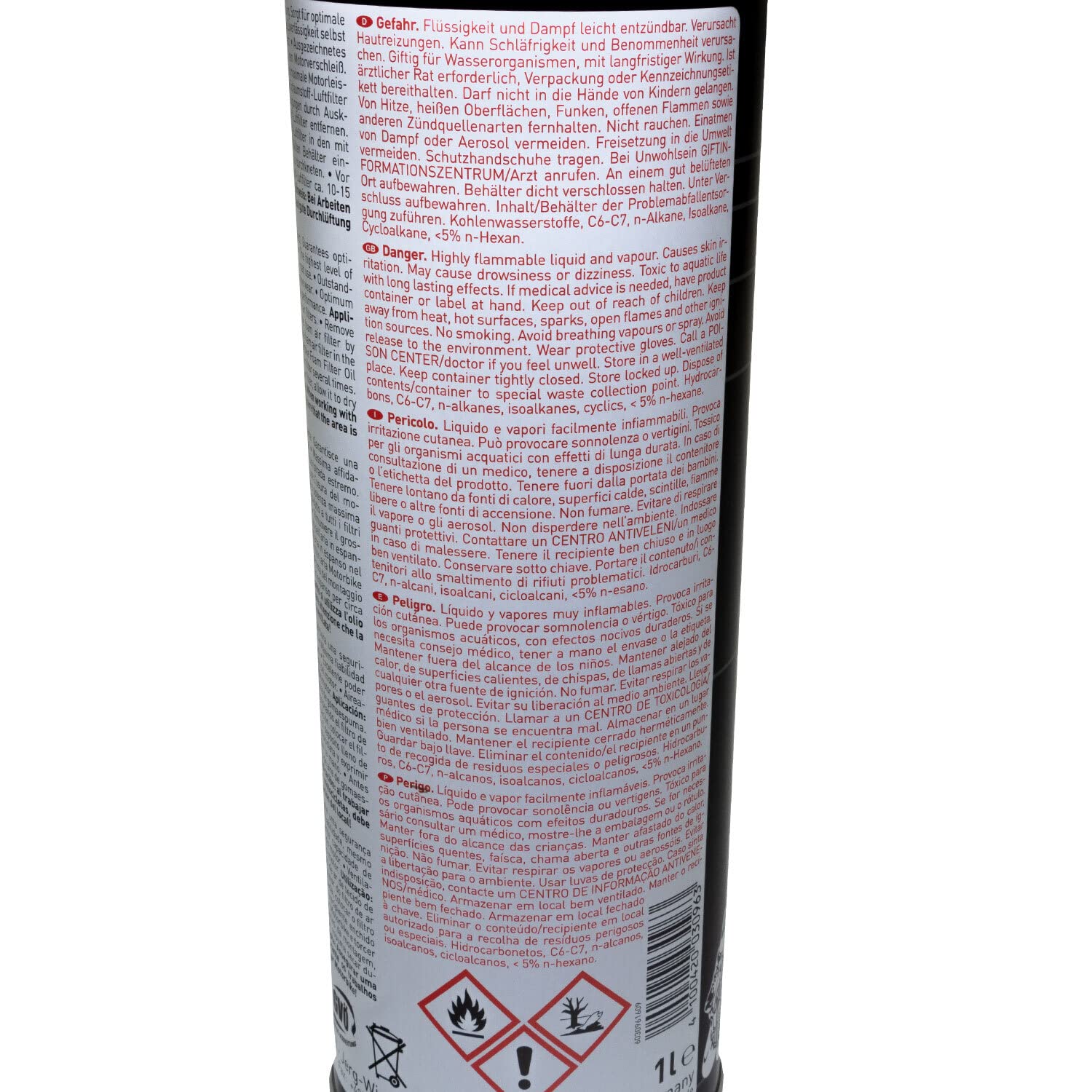 Motorbike Luftfilteröl Luft Filter Öl LIQUI MOLY 2 X 500 ml