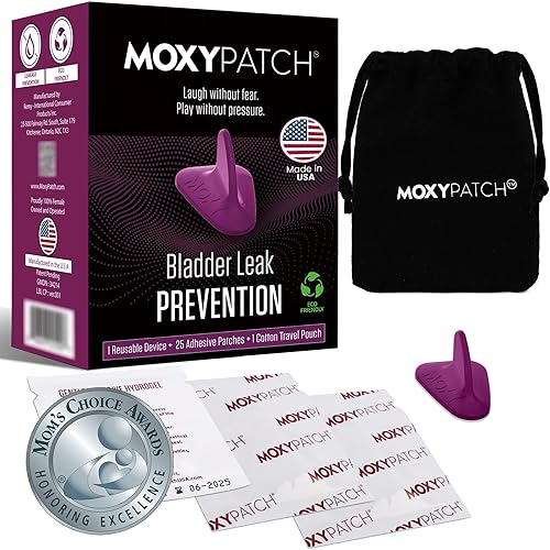 MoxyPatch Kit de prevención de fugas de vejiga Dispositivo compacto de control de vejiga Soporte de vejiga seguro y conveniente para mujeres,