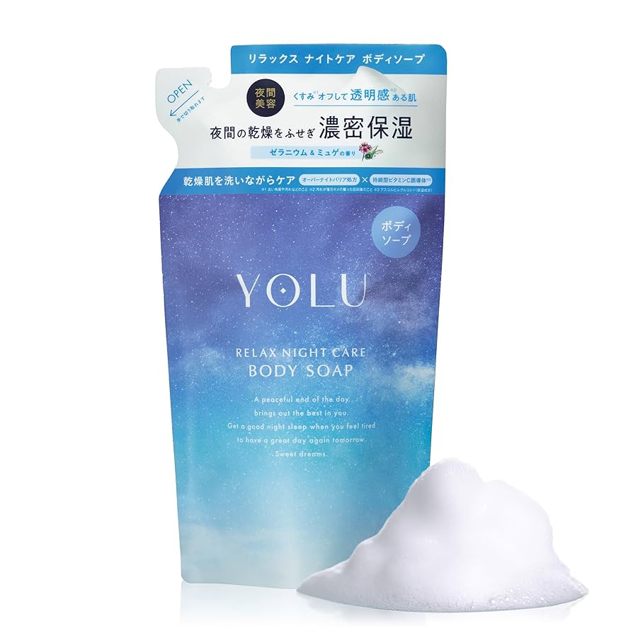 YOLU ヨル ボディソープ　ボトル　10本セット リラックス　カームナイトケア Amazon | YOLU ヨル | ボディーソープ 詰め替え リラックス
