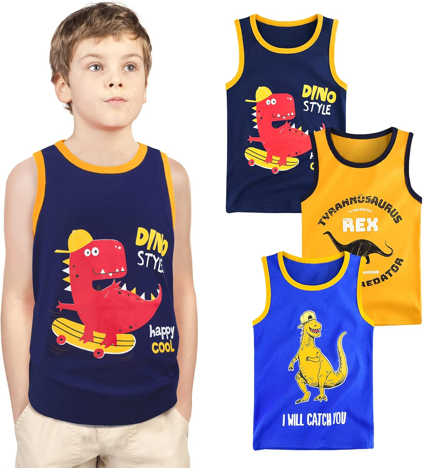 Sleeveless shirts for kids Clearance