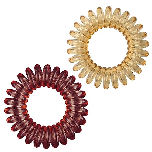 Miniatura 10 de Goomee Lazos para el cabello en espiral para mujer, paquete de 8  elásticos fáciles de quitar, evitan enredos y roturas, soportes para cola de