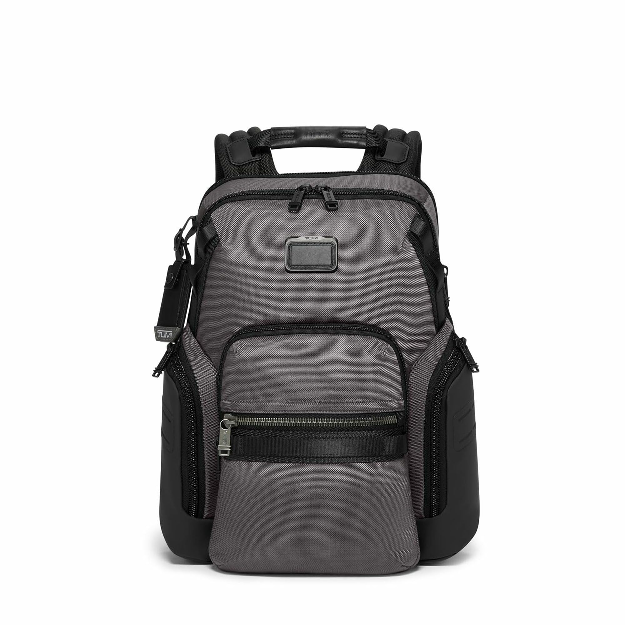 TUMI - Alpha Bravo Navigation Backpack - Everyday Travel Backpack - Fits Up to 15" Laptop - 16.0" X 14.0" X 7.3", Charcoal, One Size, Minimal