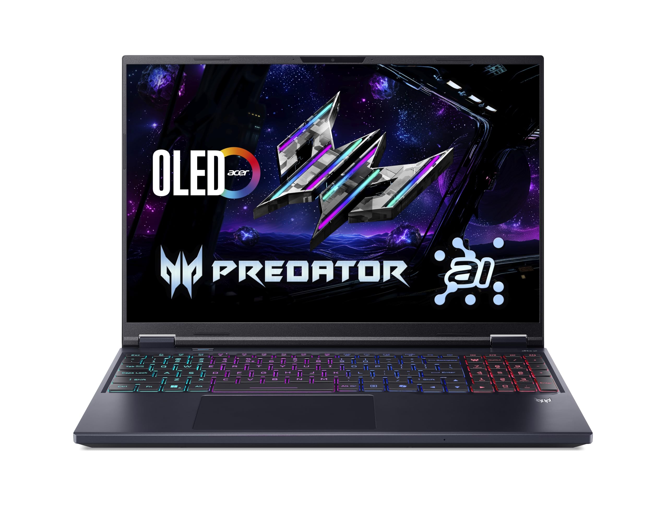 Acer Predator Helios Neo 16AI | Gaming Laptop | Ultra 9| RTX 5070| 32GB|1TB | 16" WQXGA 240Hz | Intel Core Ultra 9 275HX | 32GB RAM | NVIDIA RTX 5070 | 1TB SSD | Windows 11 | QWERTZ |PHN16-73-963H