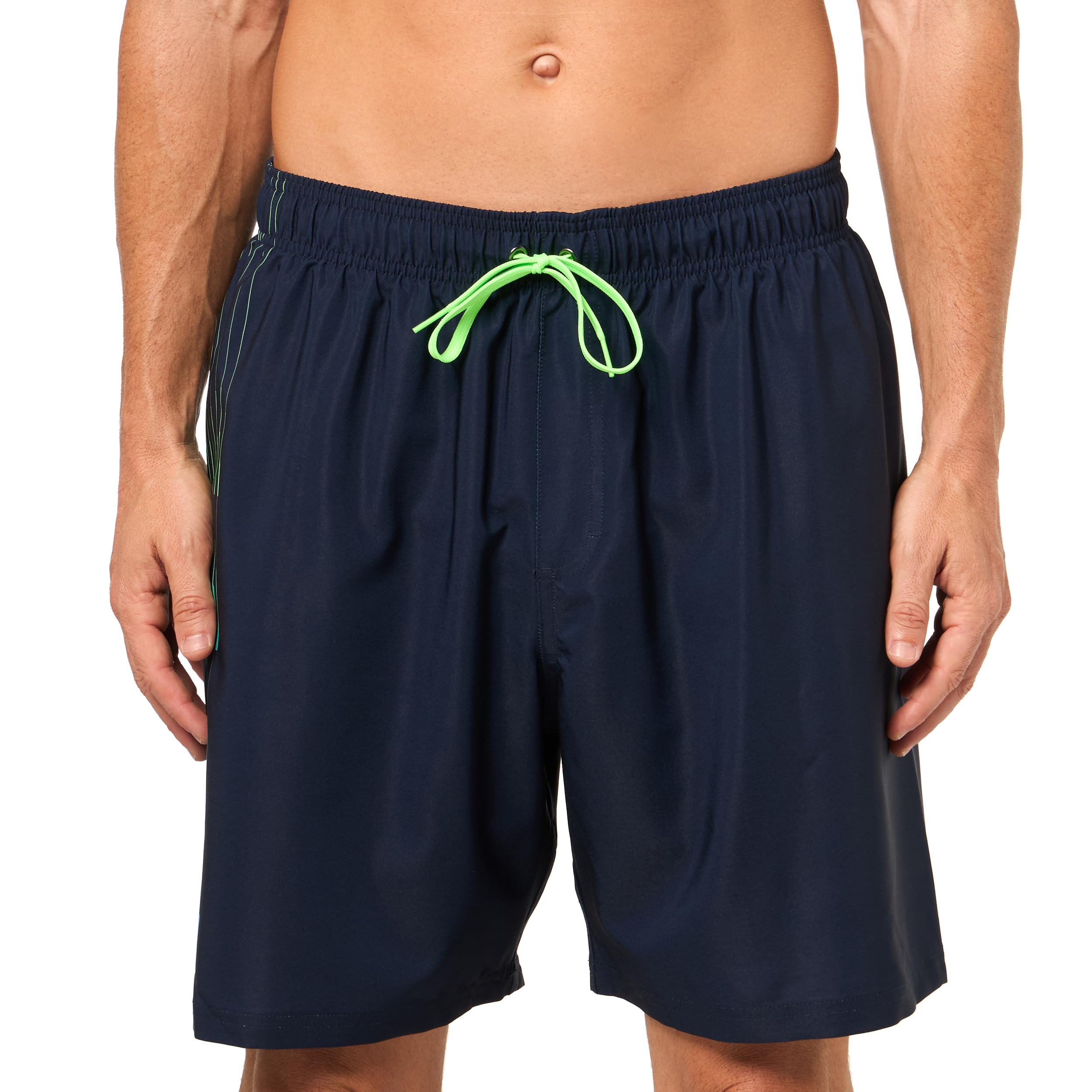 Under Armour Men's Swim Trunks, Shorts with Drawstring Closure & Elastic Waistband, Ua Gradient Logo Midnight Navy, Medium