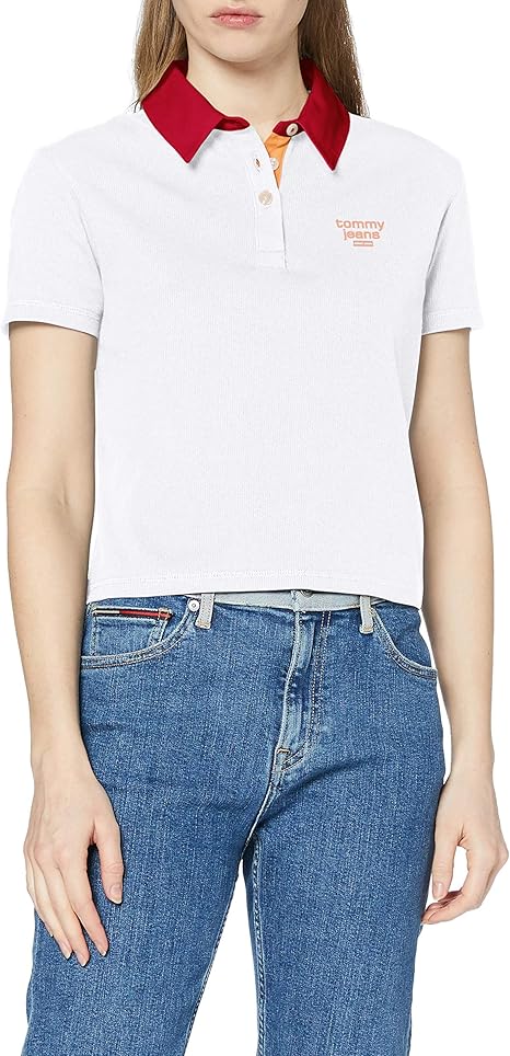 White collar polo shirt womens Clearance