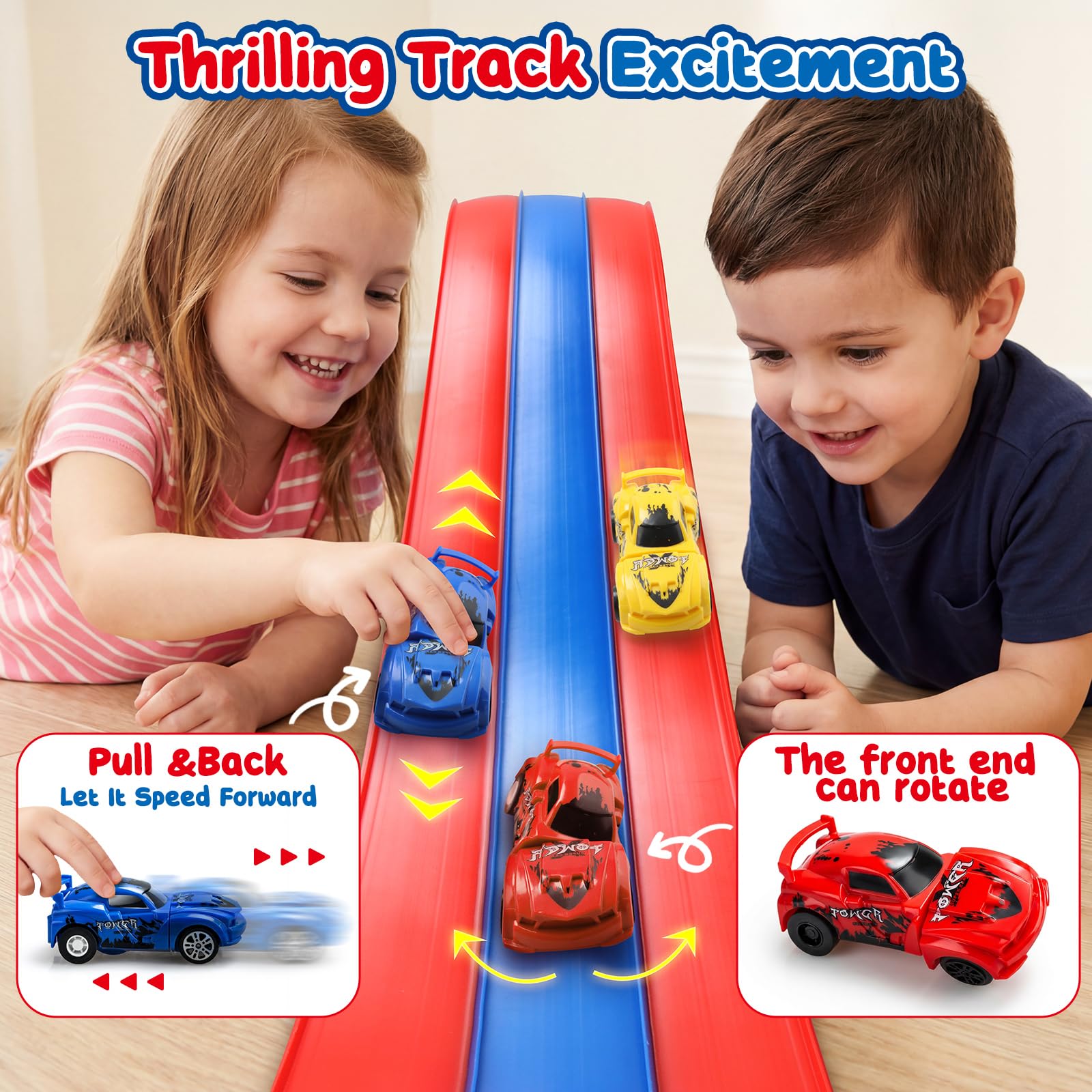 Pista flessibile per bambini